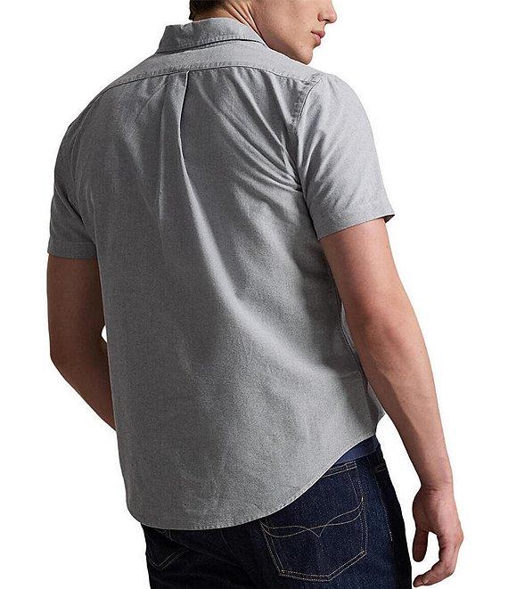 Polo Ralph Lauren Classic Fit Oxford Short Sleeve Woven Shirt Product Image