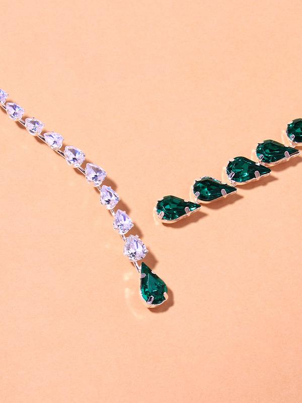 Original Stylish Statement Crystal Necklace Product Image