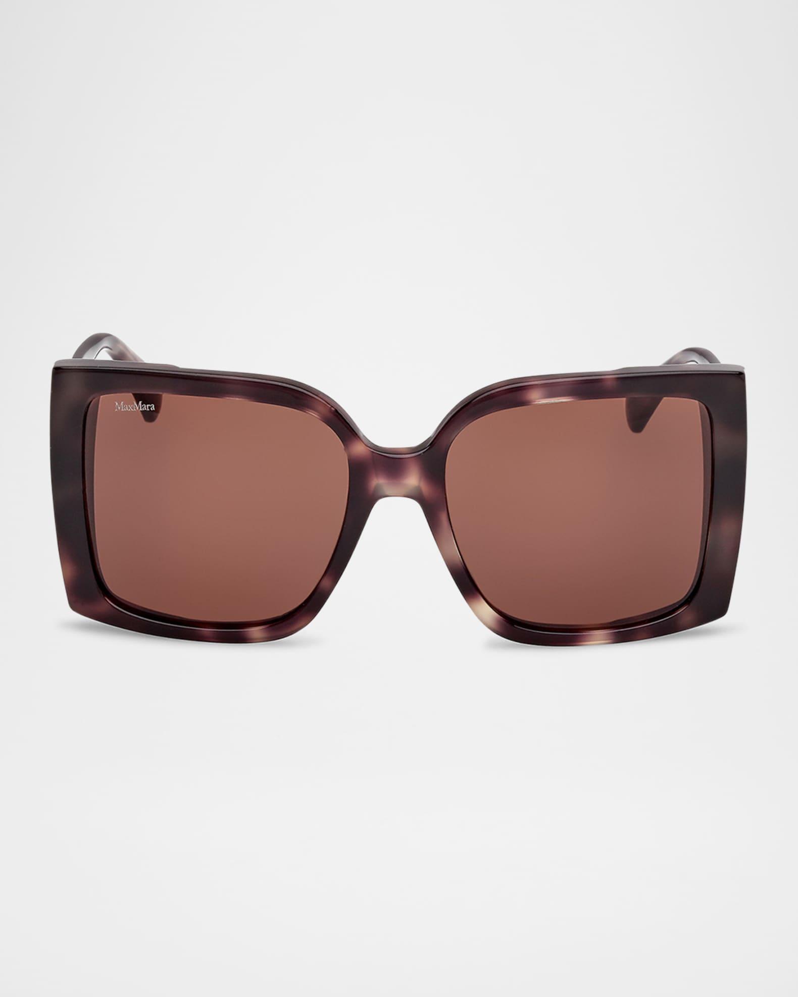 Hinge Acetate Square Sunglasses Product Image
