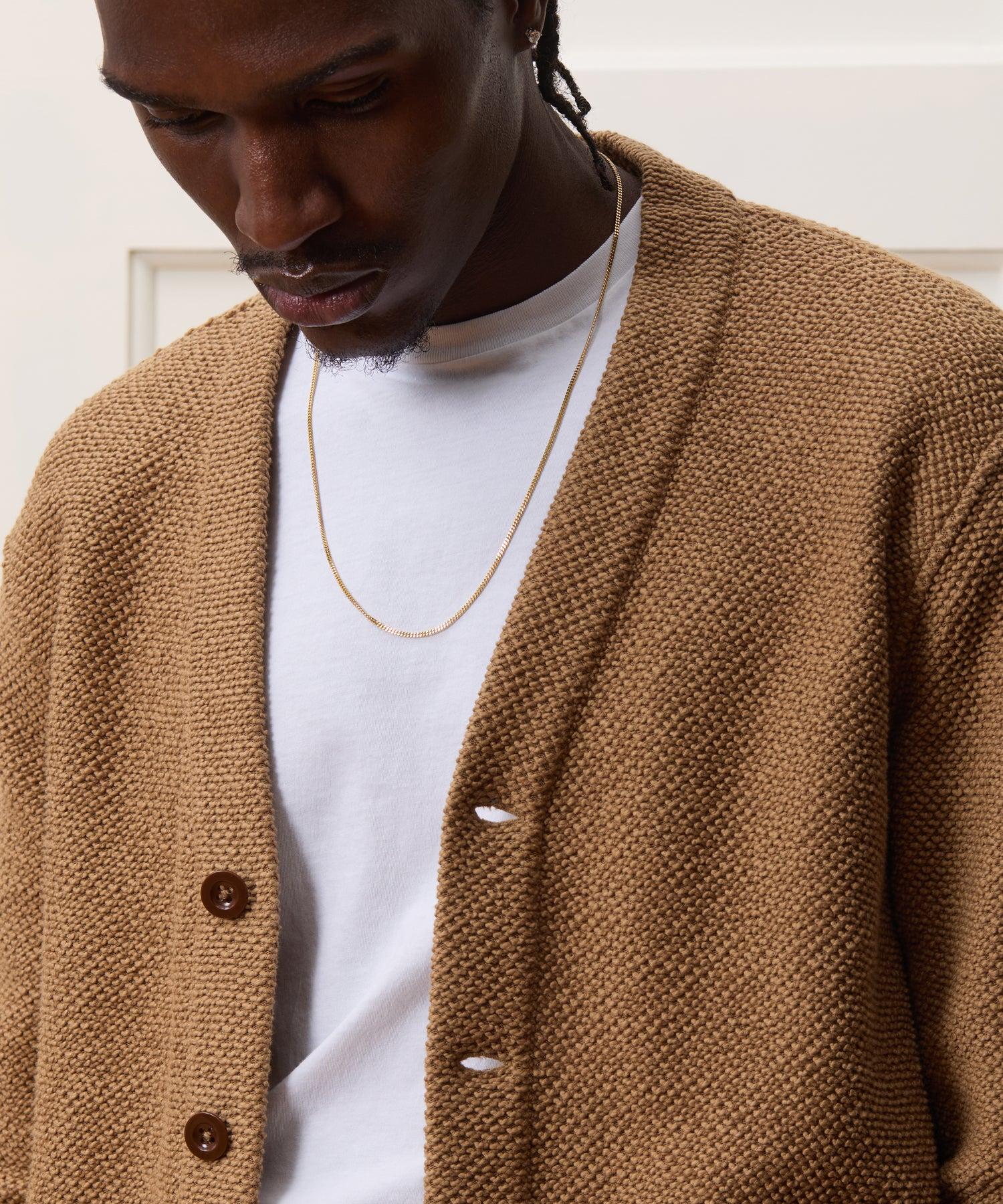 Cotton Boucle Cardigan Product Image