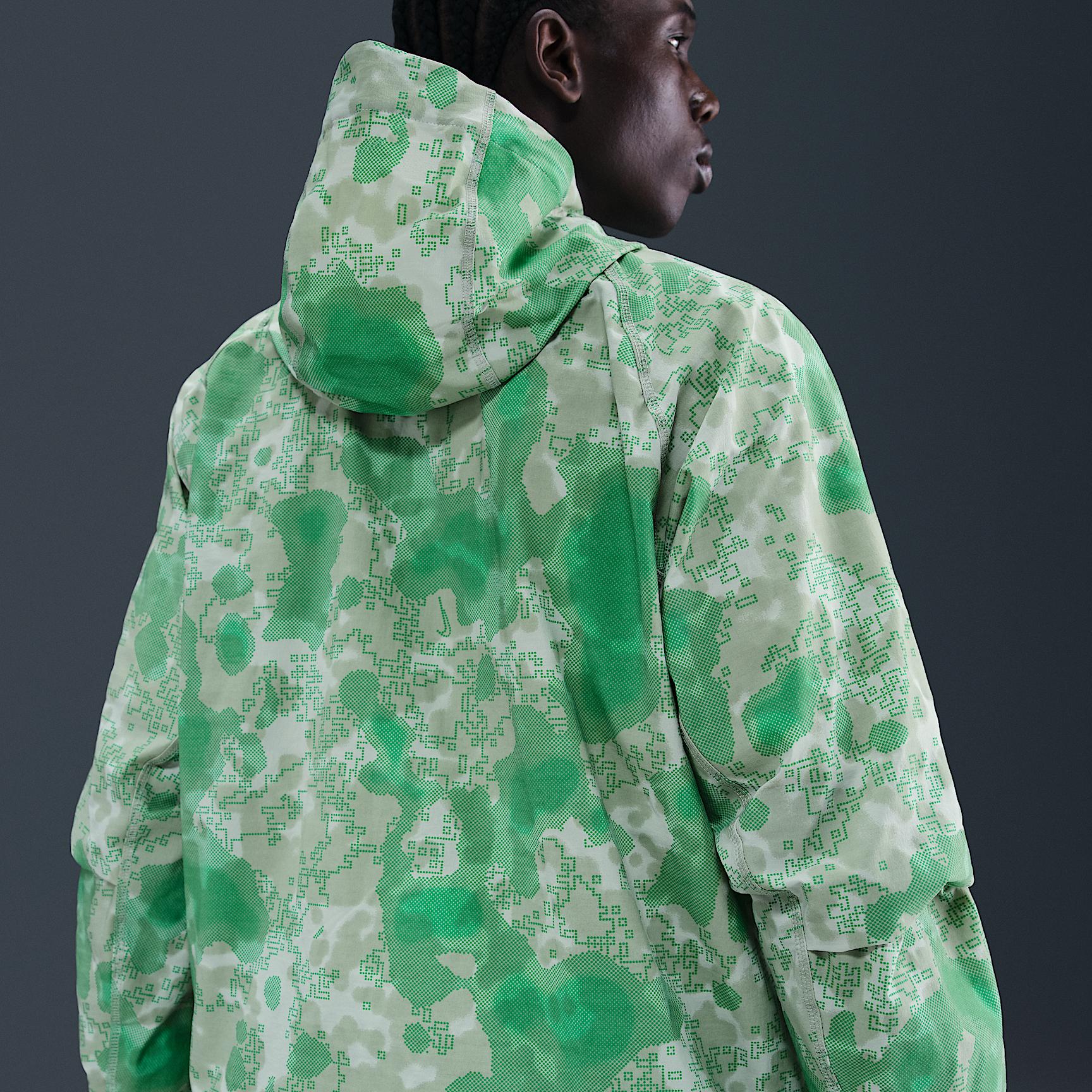 Nike Tech Men's Dri-FIT Woven Camo Windrunner Jacket Product Image