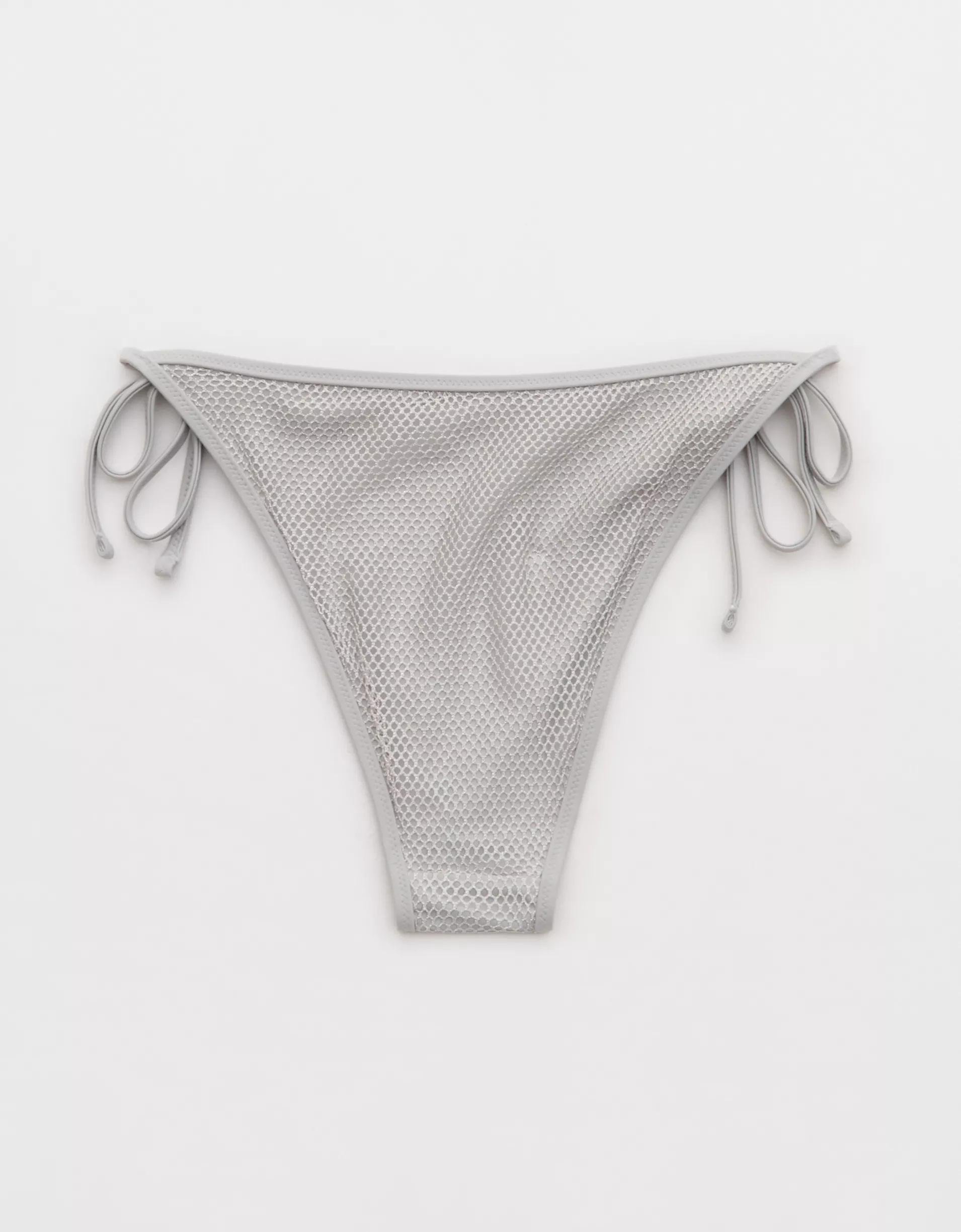 Aerie The Sunbun Metallic Bikini Bottom Product Image