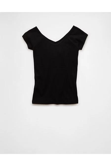 AE Saltwash V-Neck Baby Tee Women's Product Image