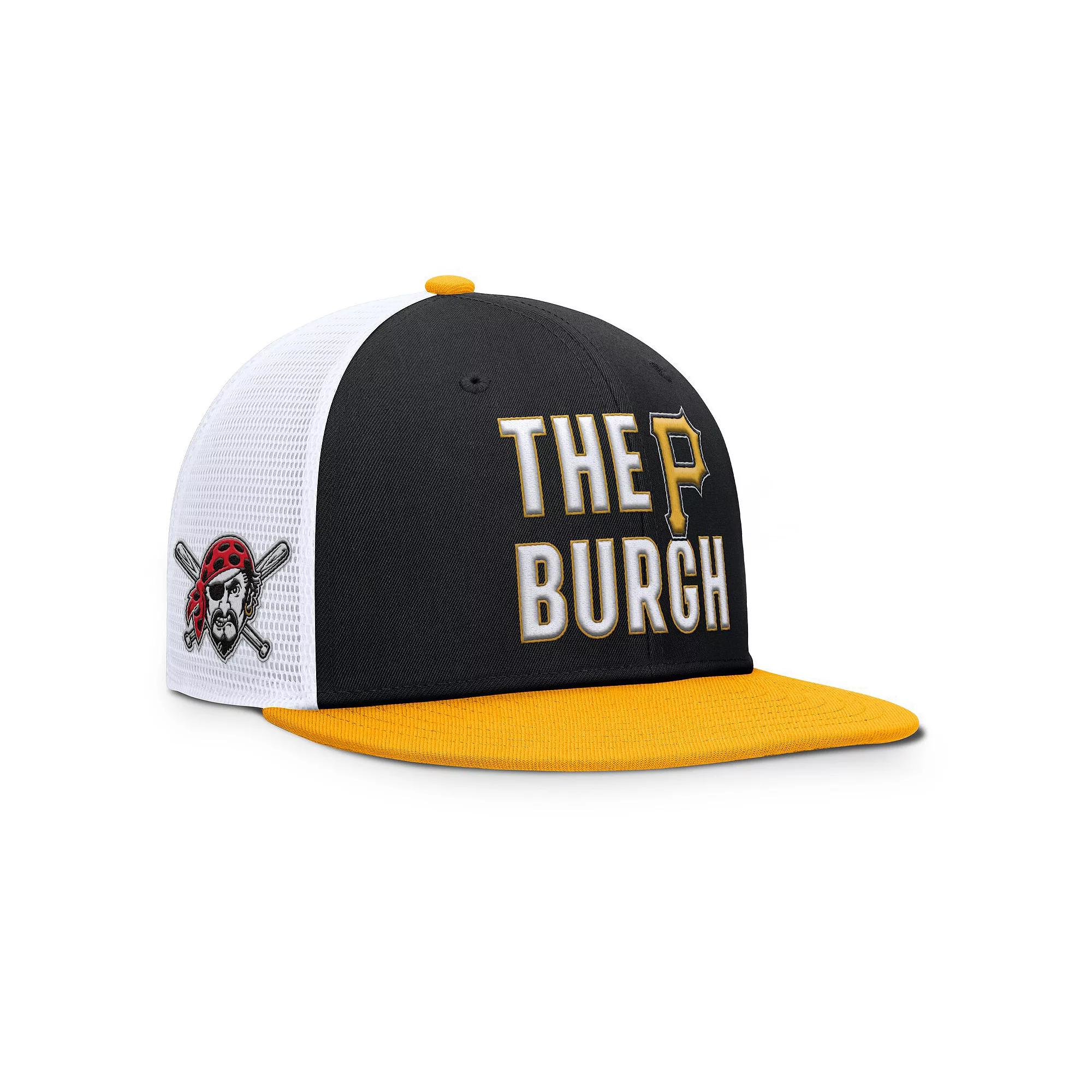 Mens Nike Pittsburgh Pirates Pro Trucker Snapback Hat Product Image