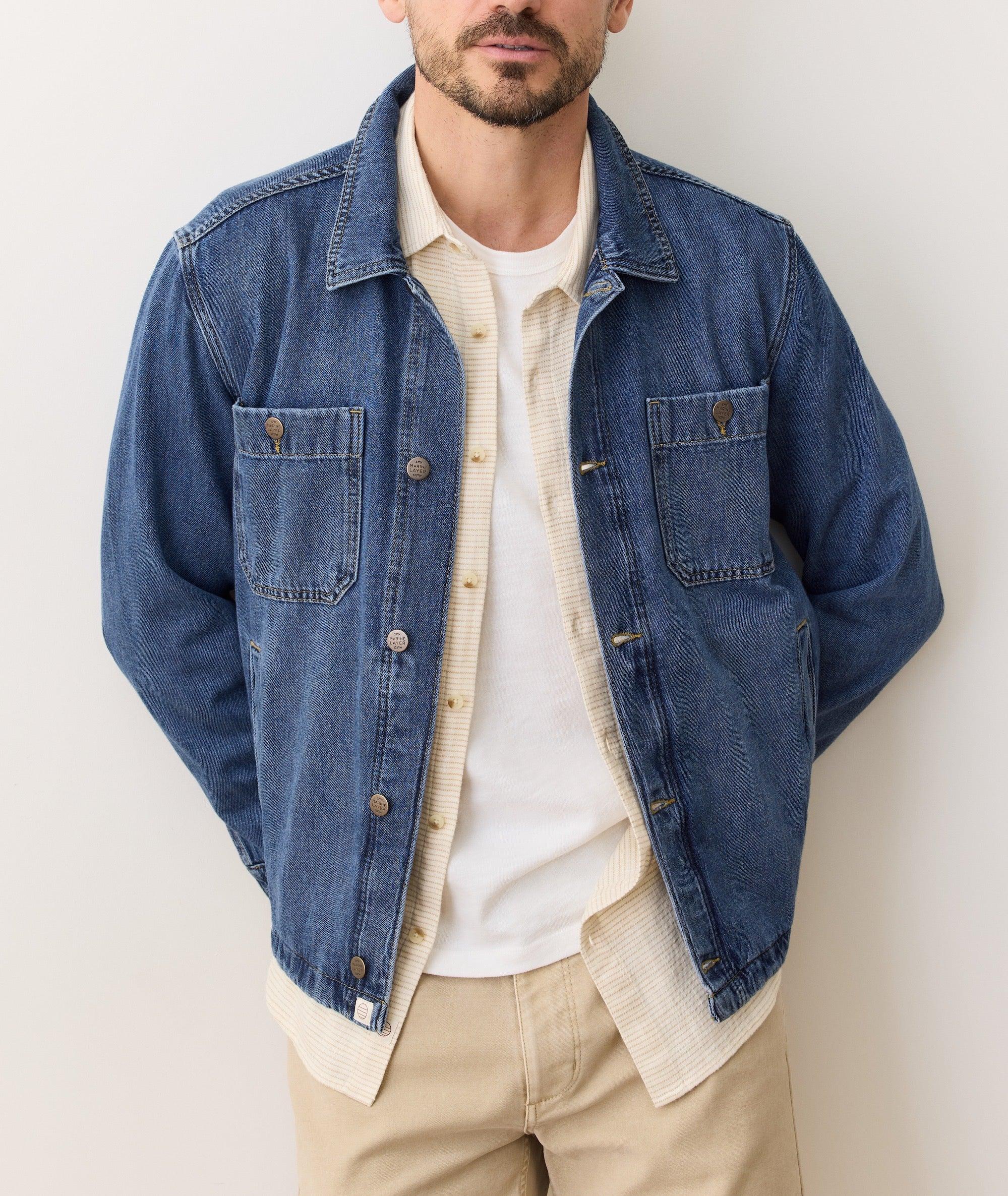 Patrick Denim Overshirt Product Image