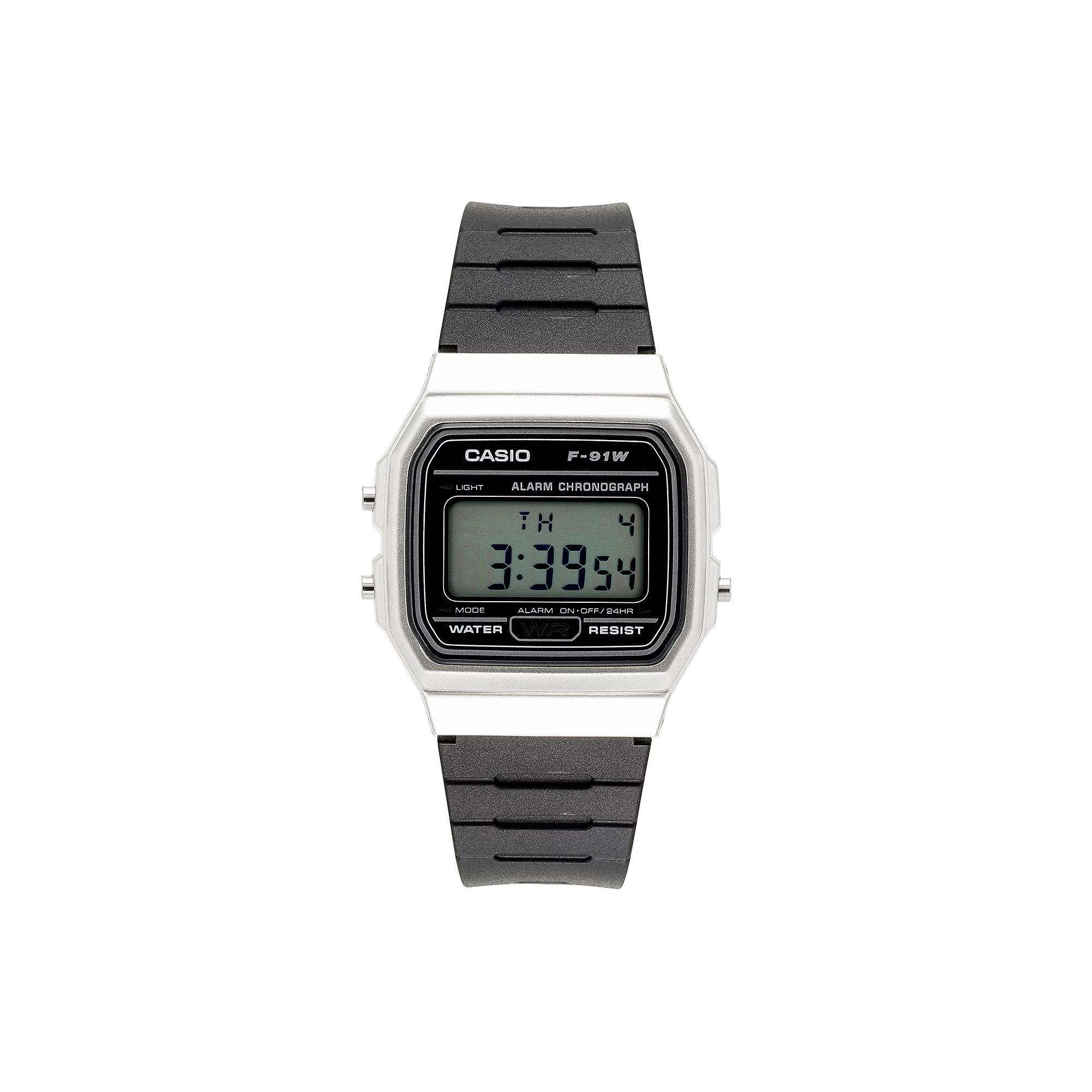 Casio Men's Classic Digital Chronograph Watch, Silver Tone Product Image