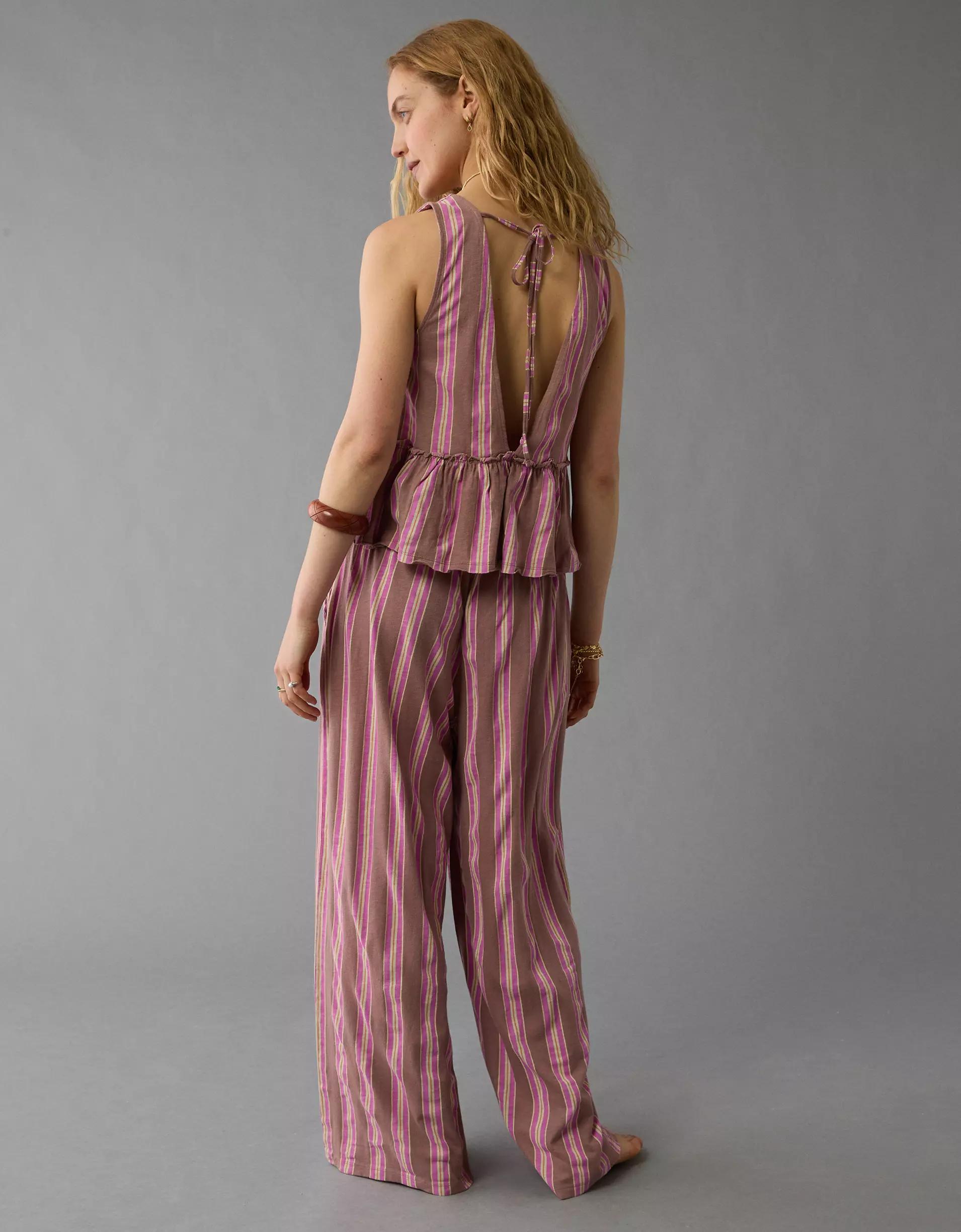 AE Sunchaser Knit V-Neck Swing Tank Top Product Image