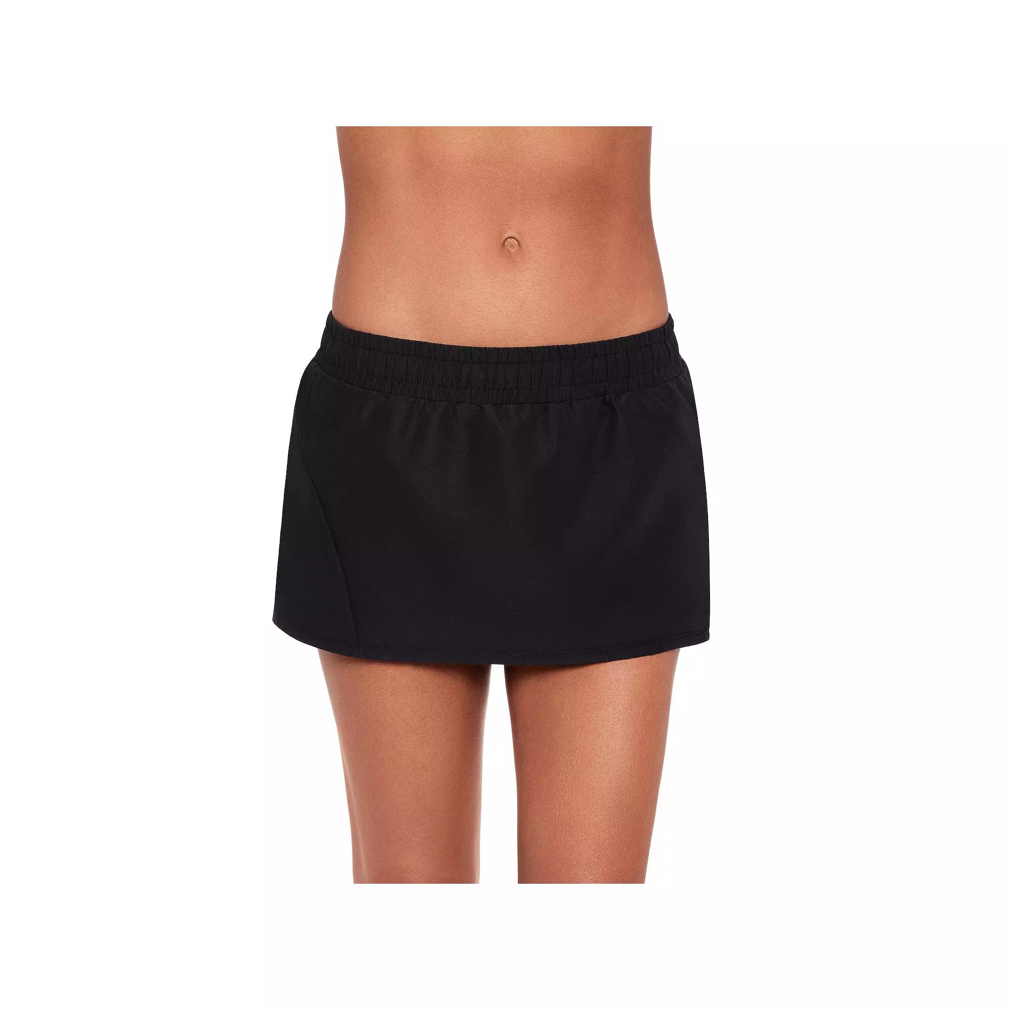 Women's Eco Beach Woven Mini Swim Skort,  Product Image