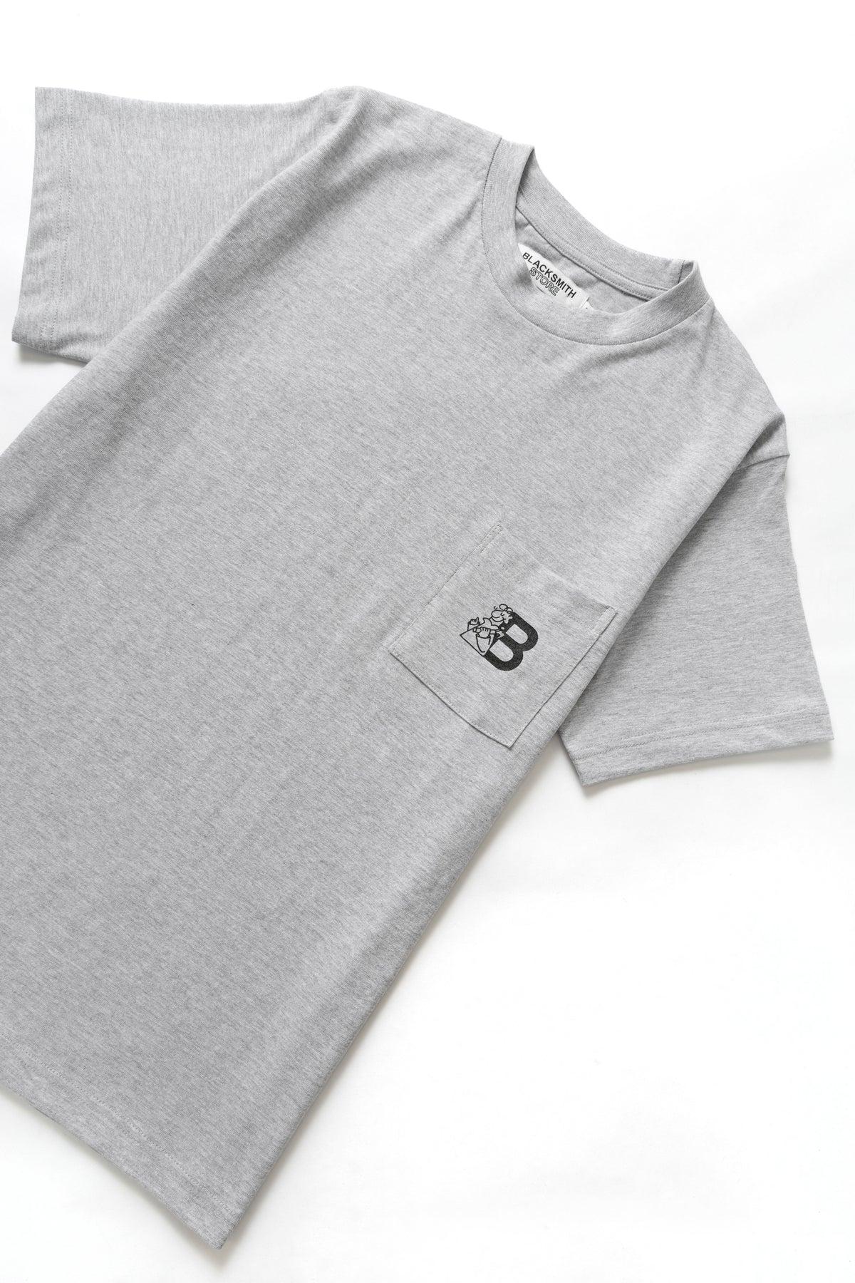 Blacksmith - Pocket Tee - Grey Product Image