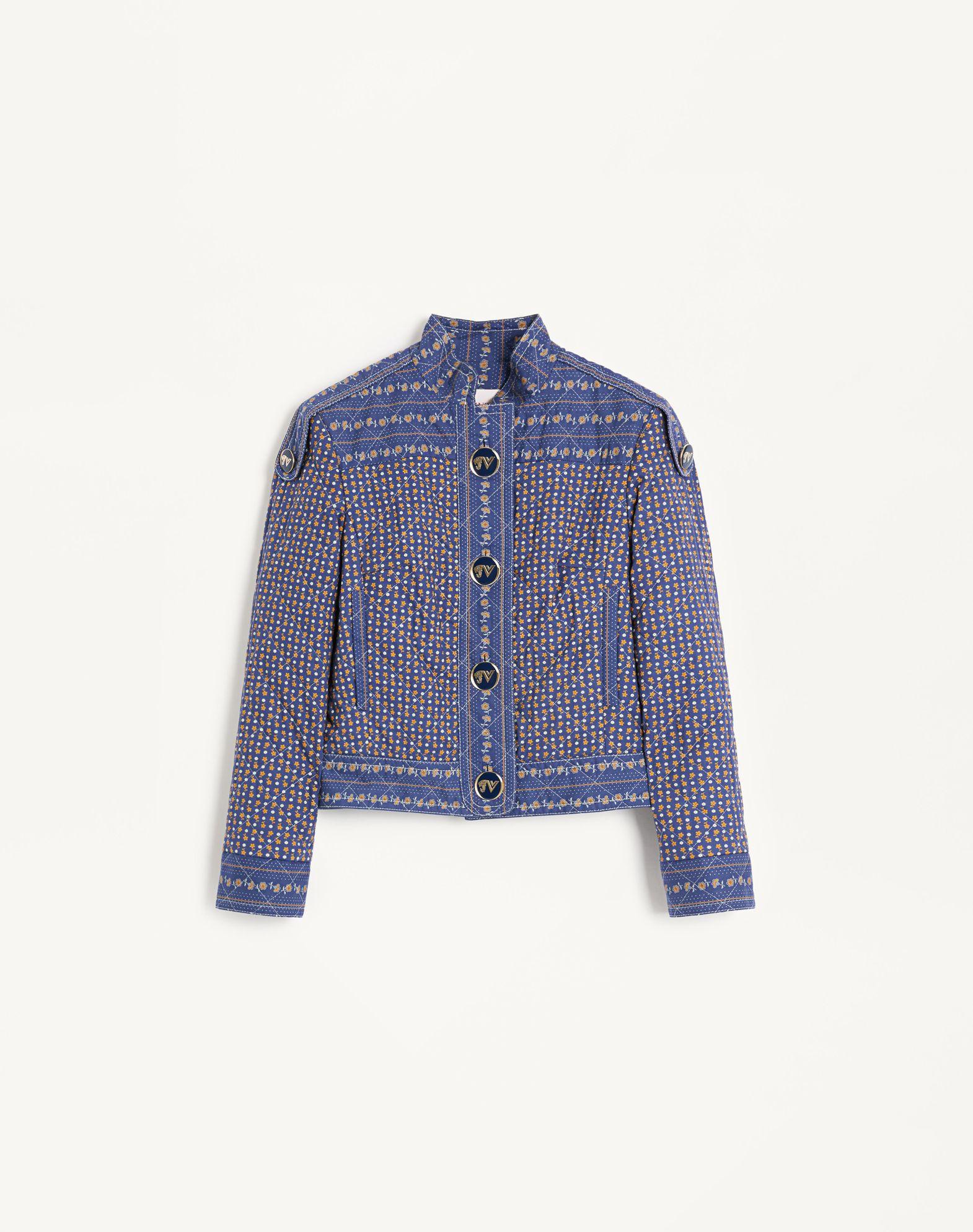 Caban In Mussola Riga Microfiore Voyage Imaginaire  Product Image