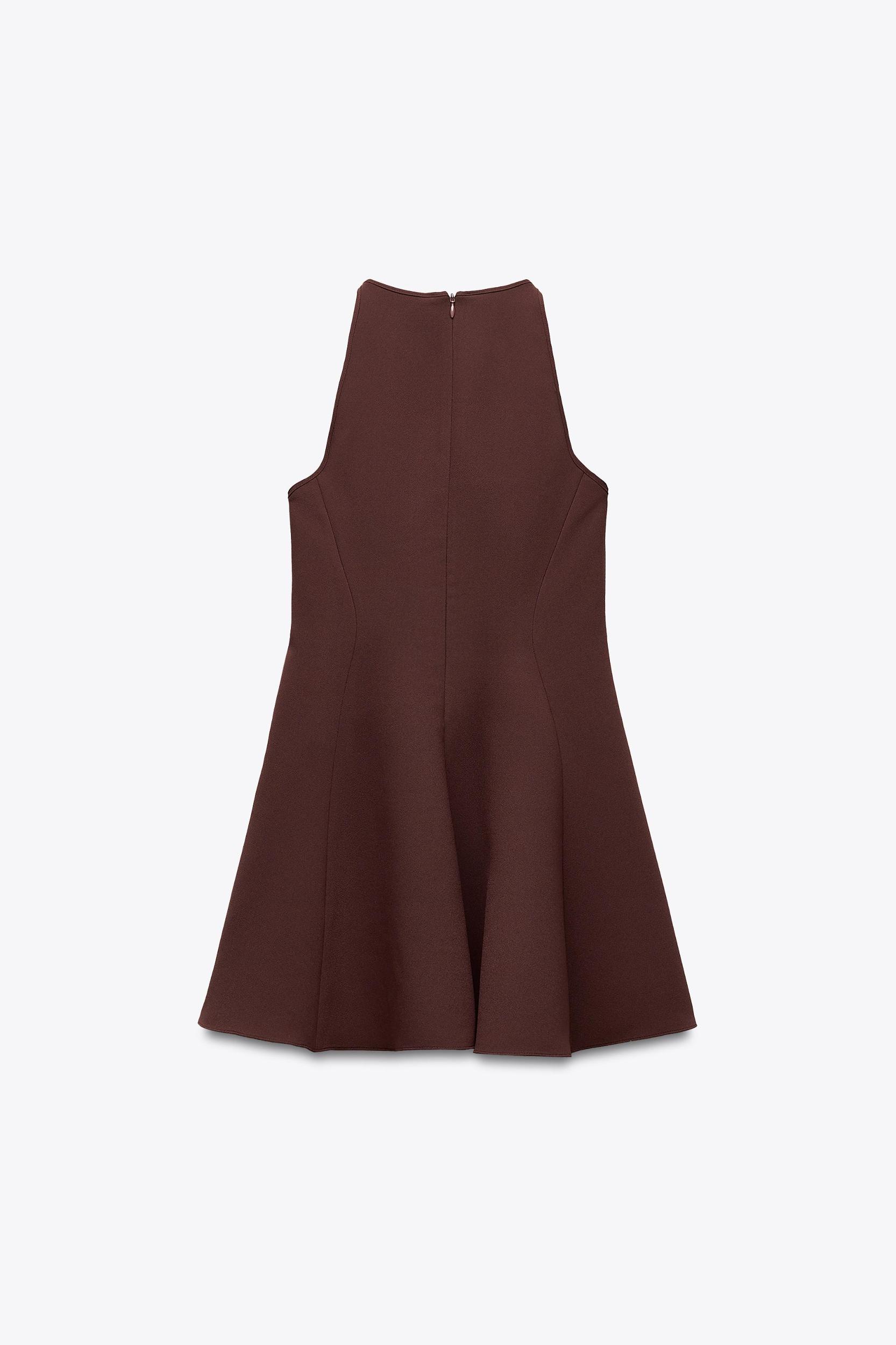 HALTER GODET DRESS ZW COLLECTION Product Image