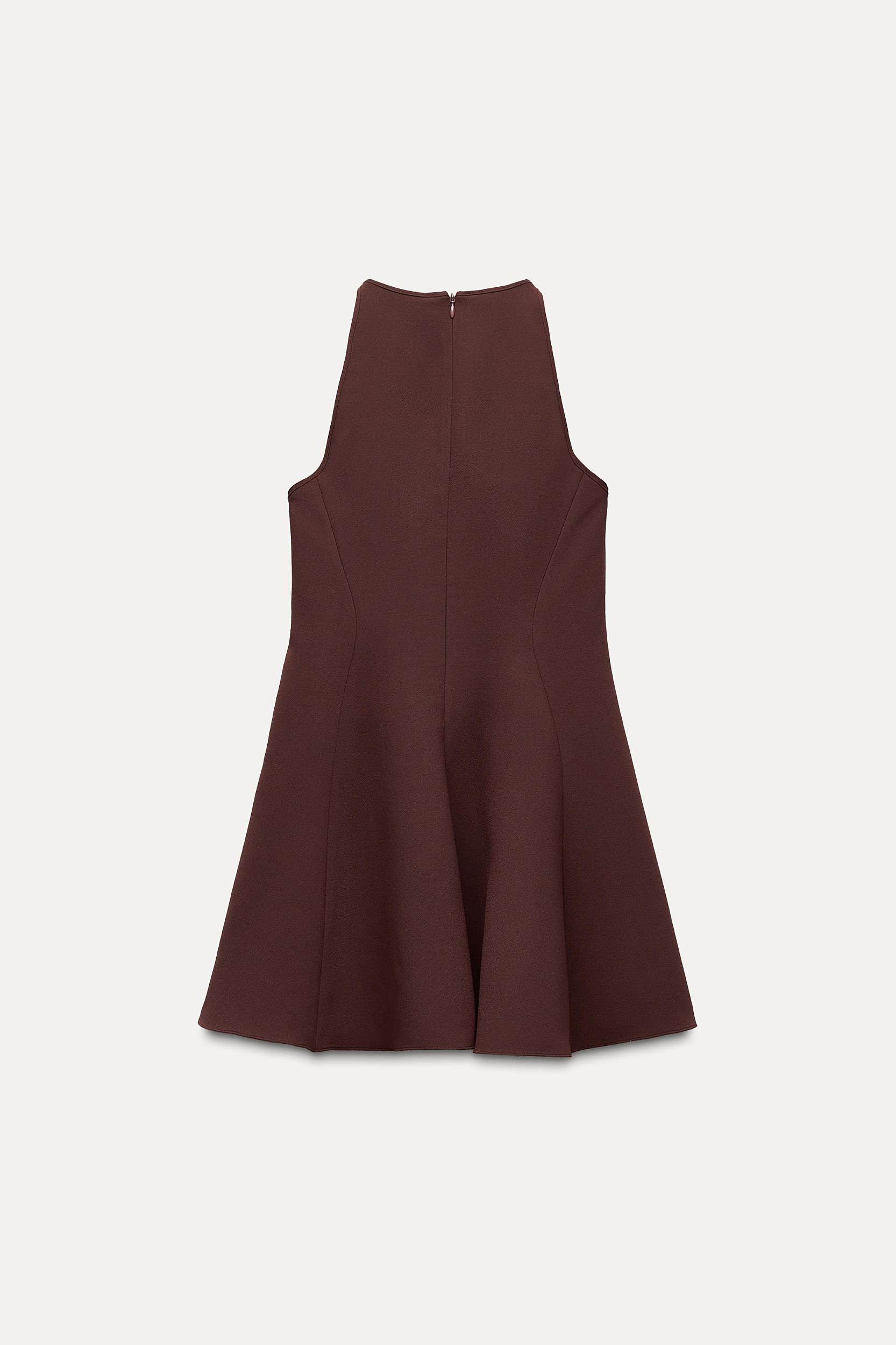 HALTER GODET DRESS ZW COLLECTION Product Image