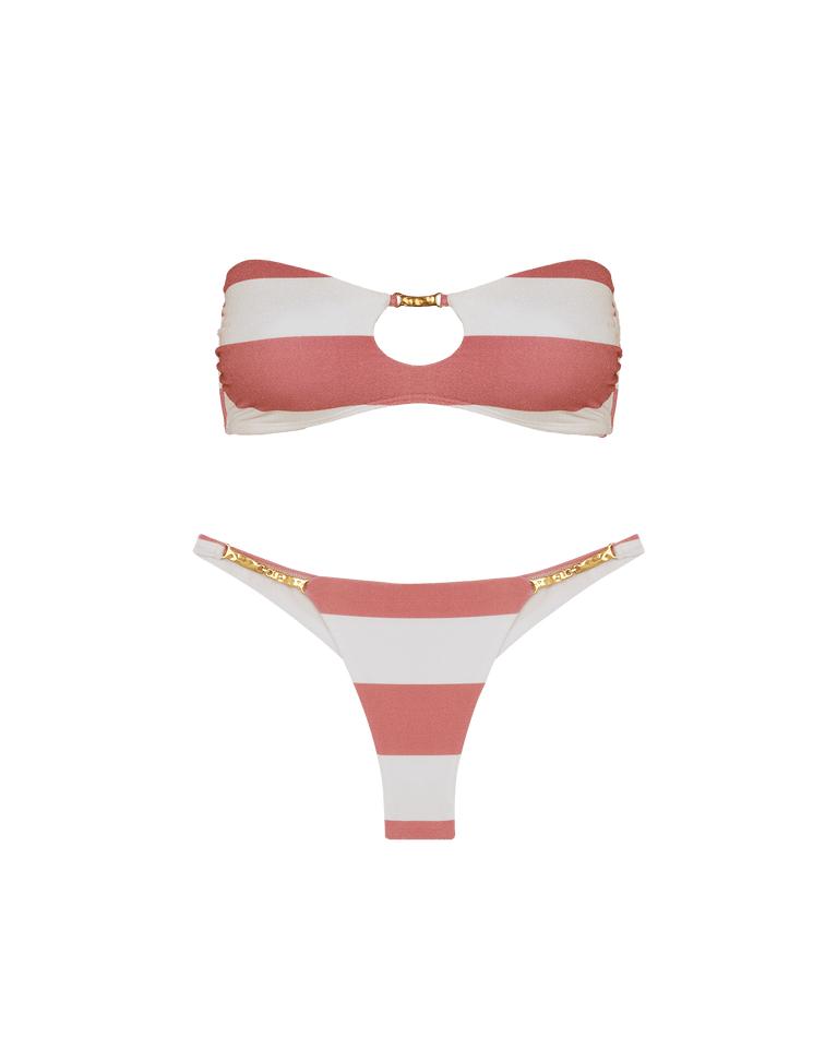 Candice Bandeau Top - Rosebud Product Image