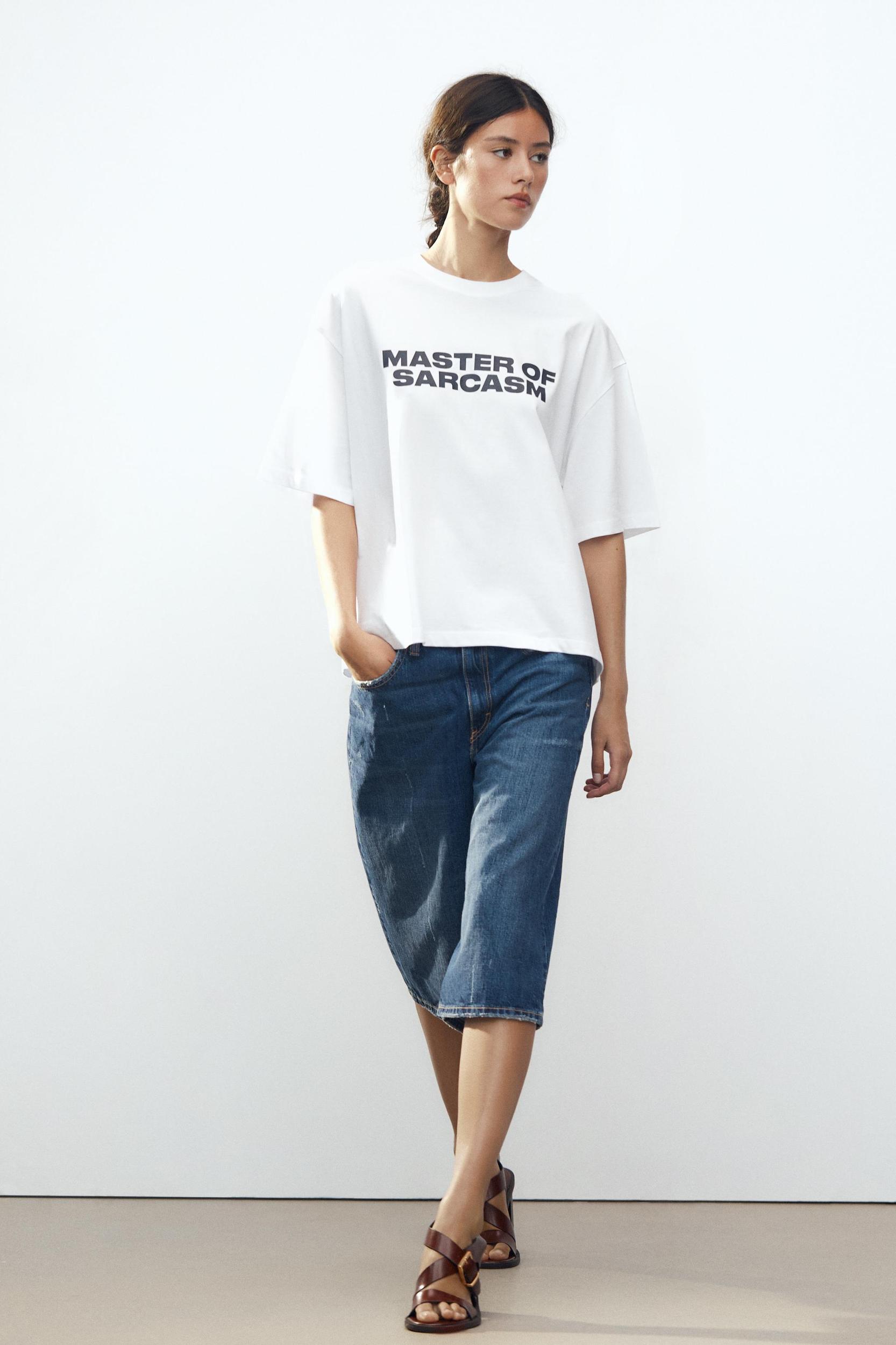 WASHED EFFECT T-SHIRT Product Image