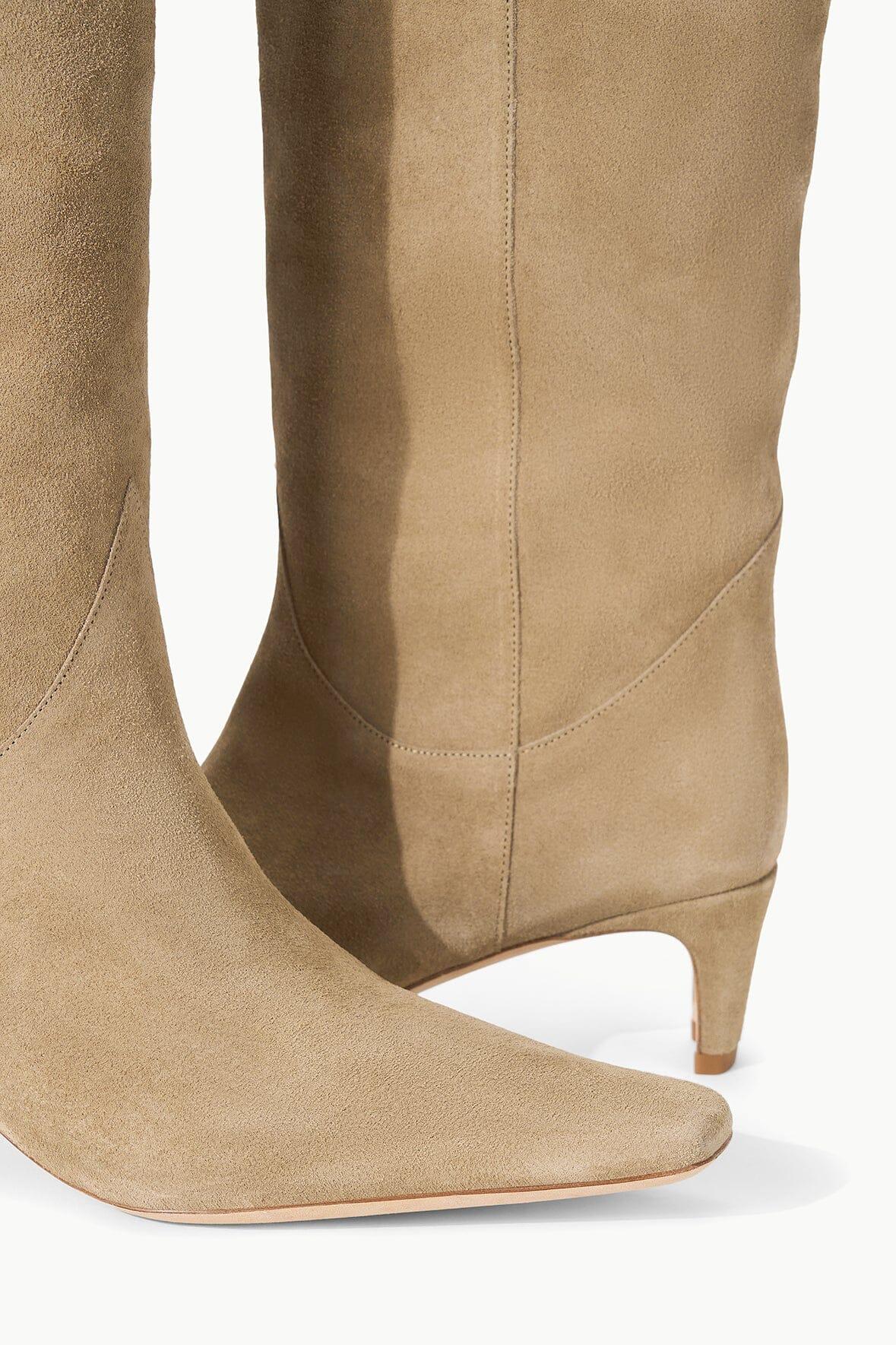 WESTERN WALLY BOOT | DUNE SUEDE Product Image