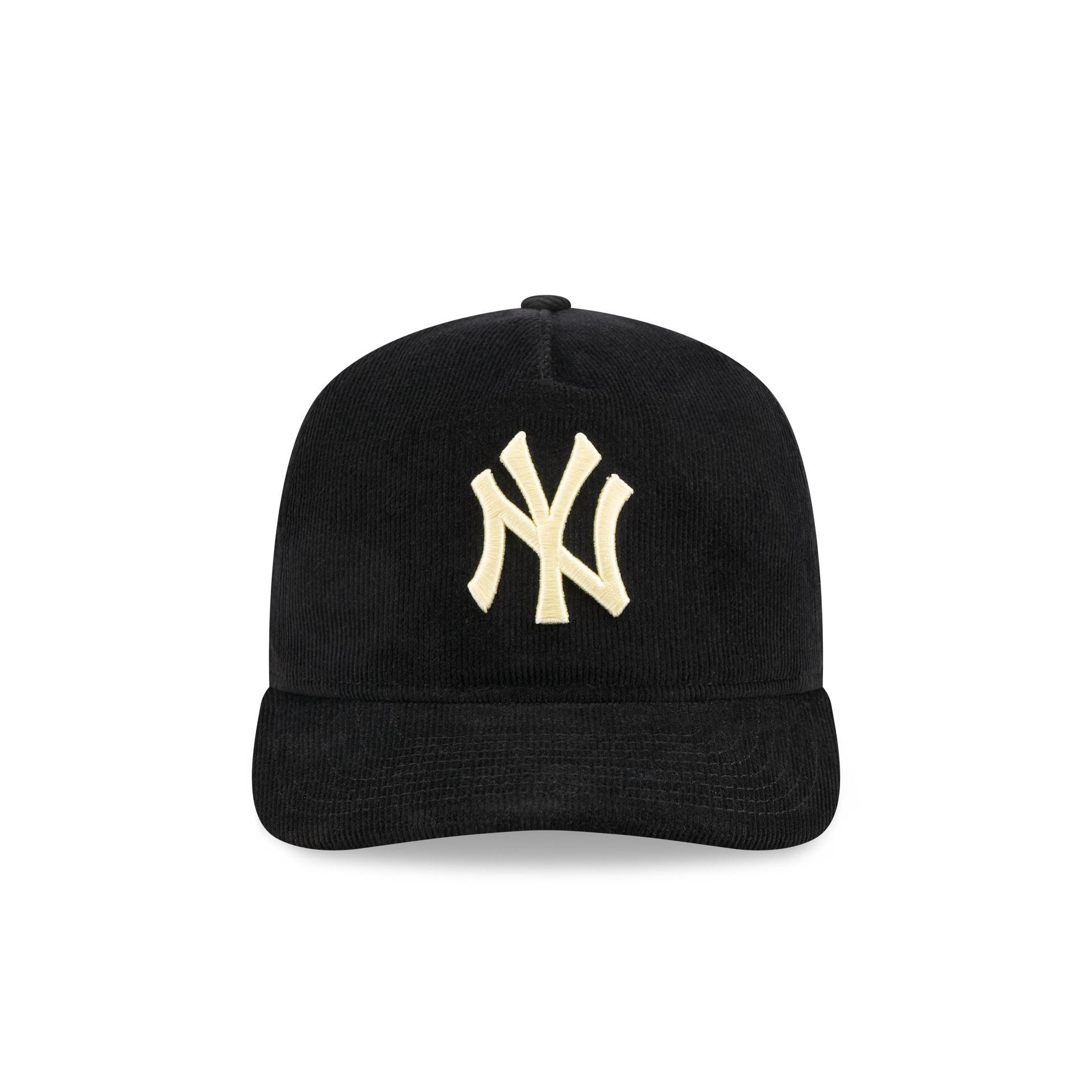 New York Yankees Nostalgic Black Corduroy 19TWENTY Adjustable Hat Male Product Image