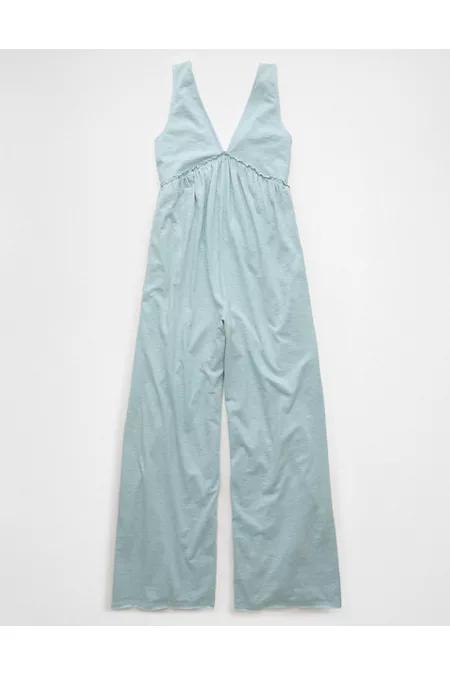 AE Sunchaser Knit V-Neck Jumpsuit Product Image