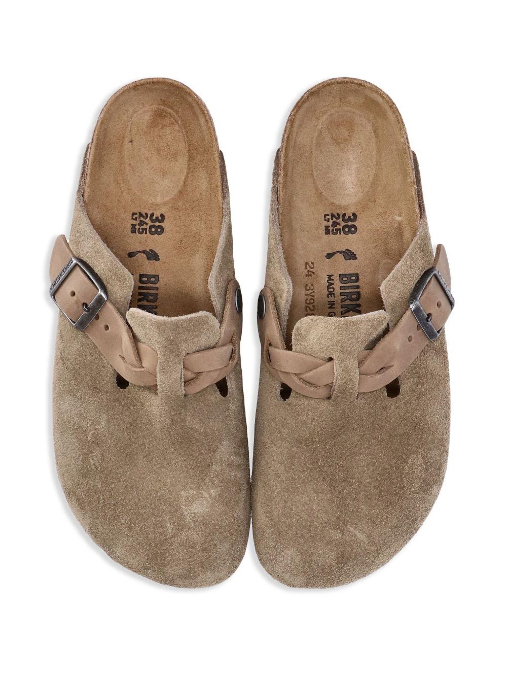 Boston suede slippers Product Image