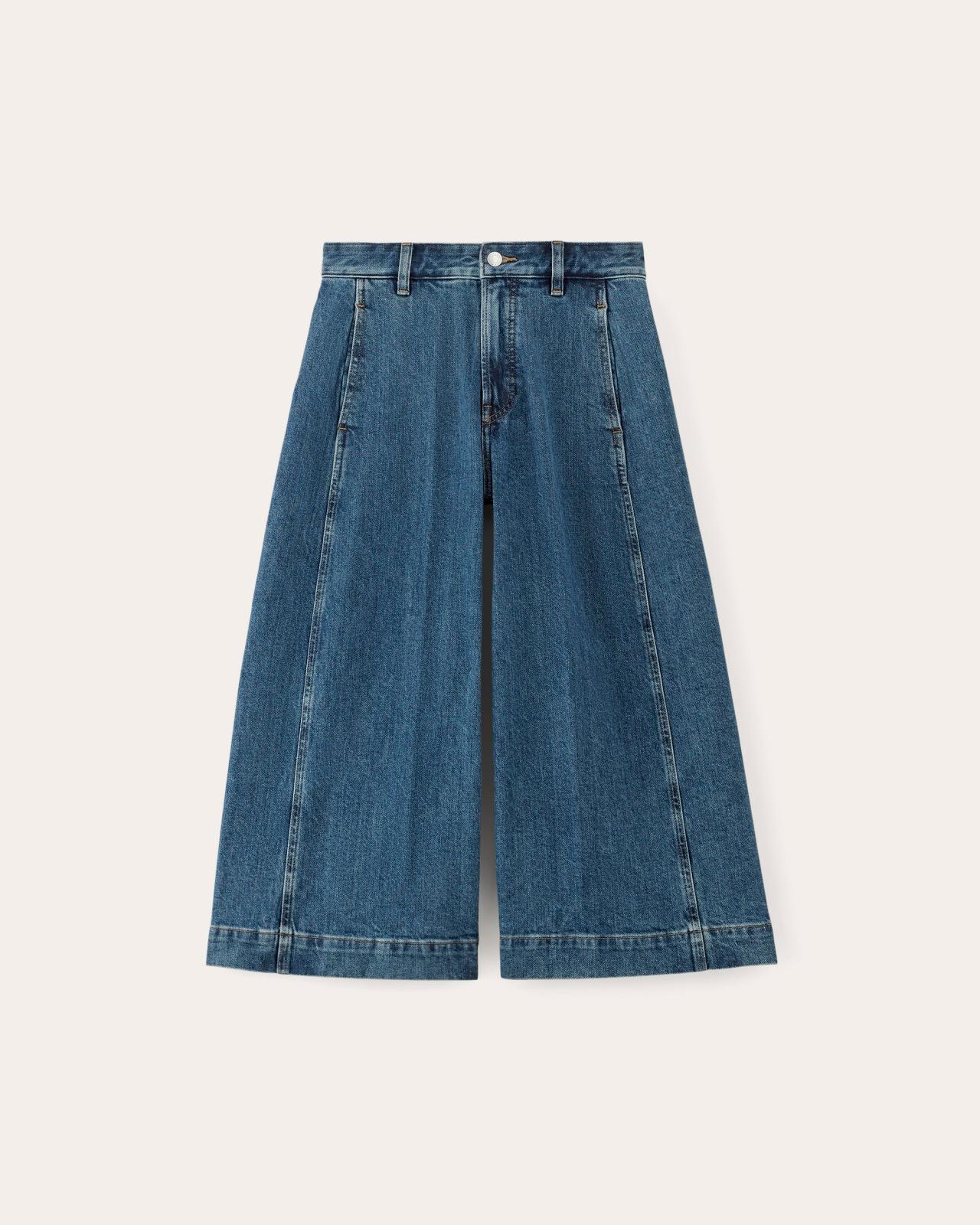 The Denim Culotte Product Image