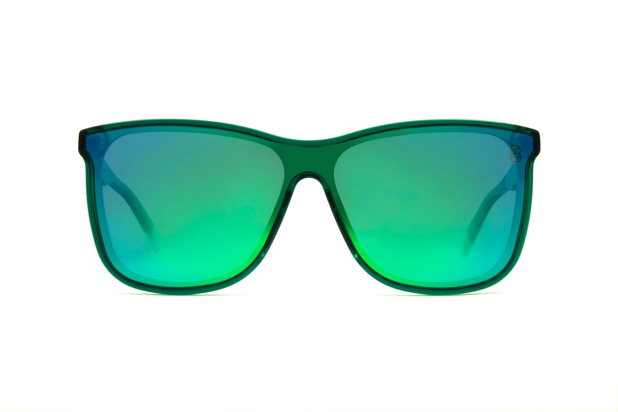 Biscayners Crandon Green Men's Sunglasses Male Product Image