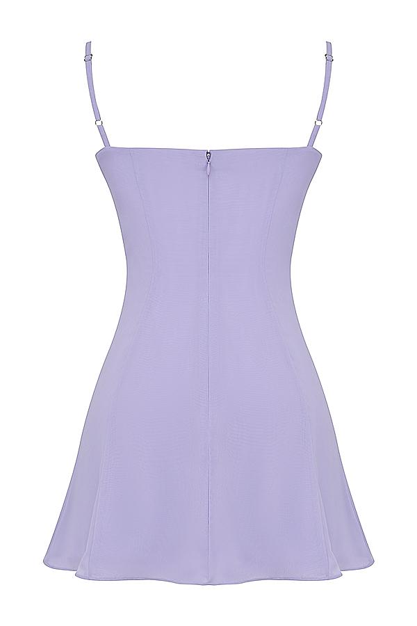 Christiana   lavender mini dress Product Image