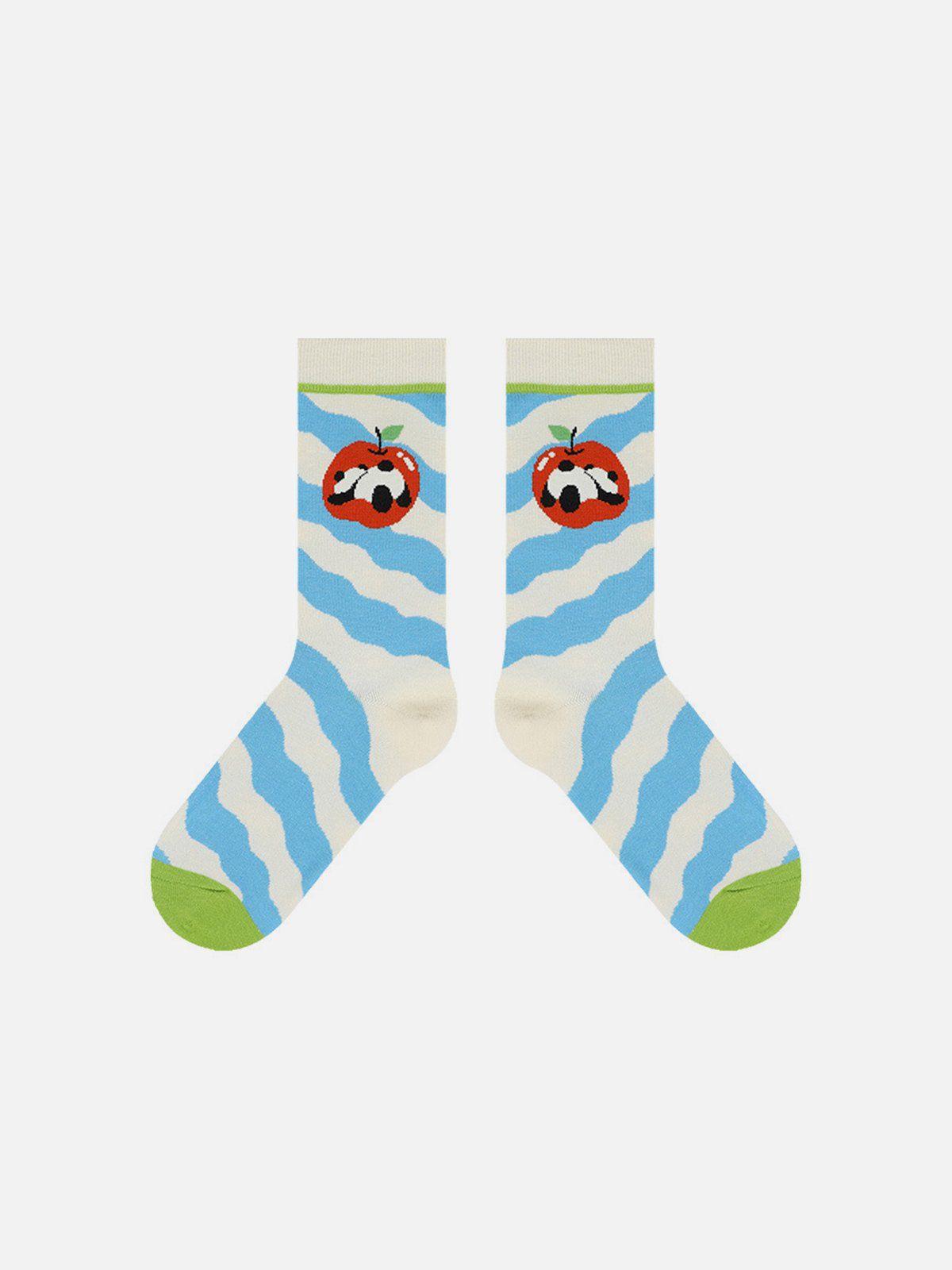 Cartoon Panda Mid-Calf Socks Product Image