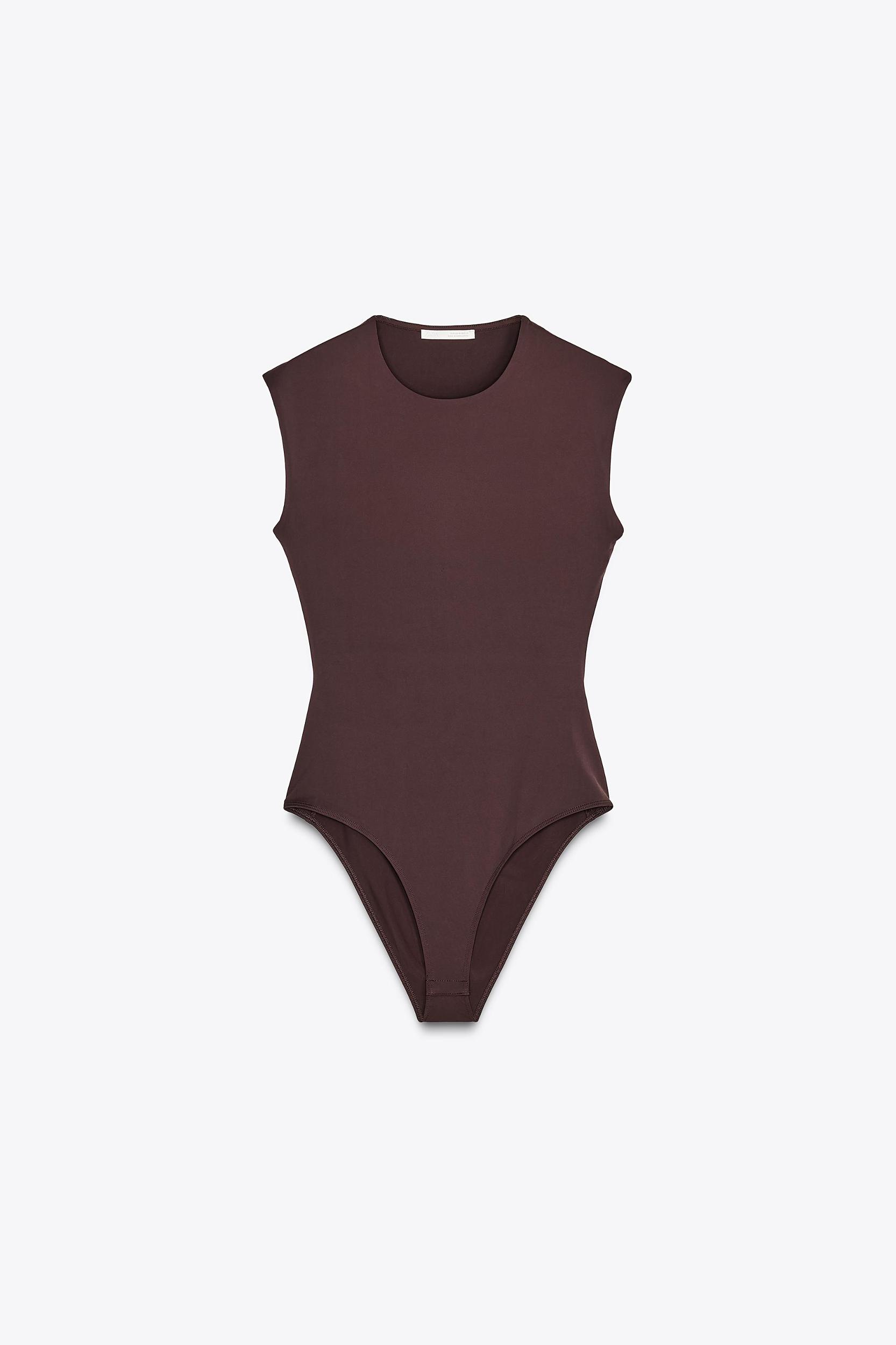 OPEN BACK POLYAMIDE BODYSUIT Product Image