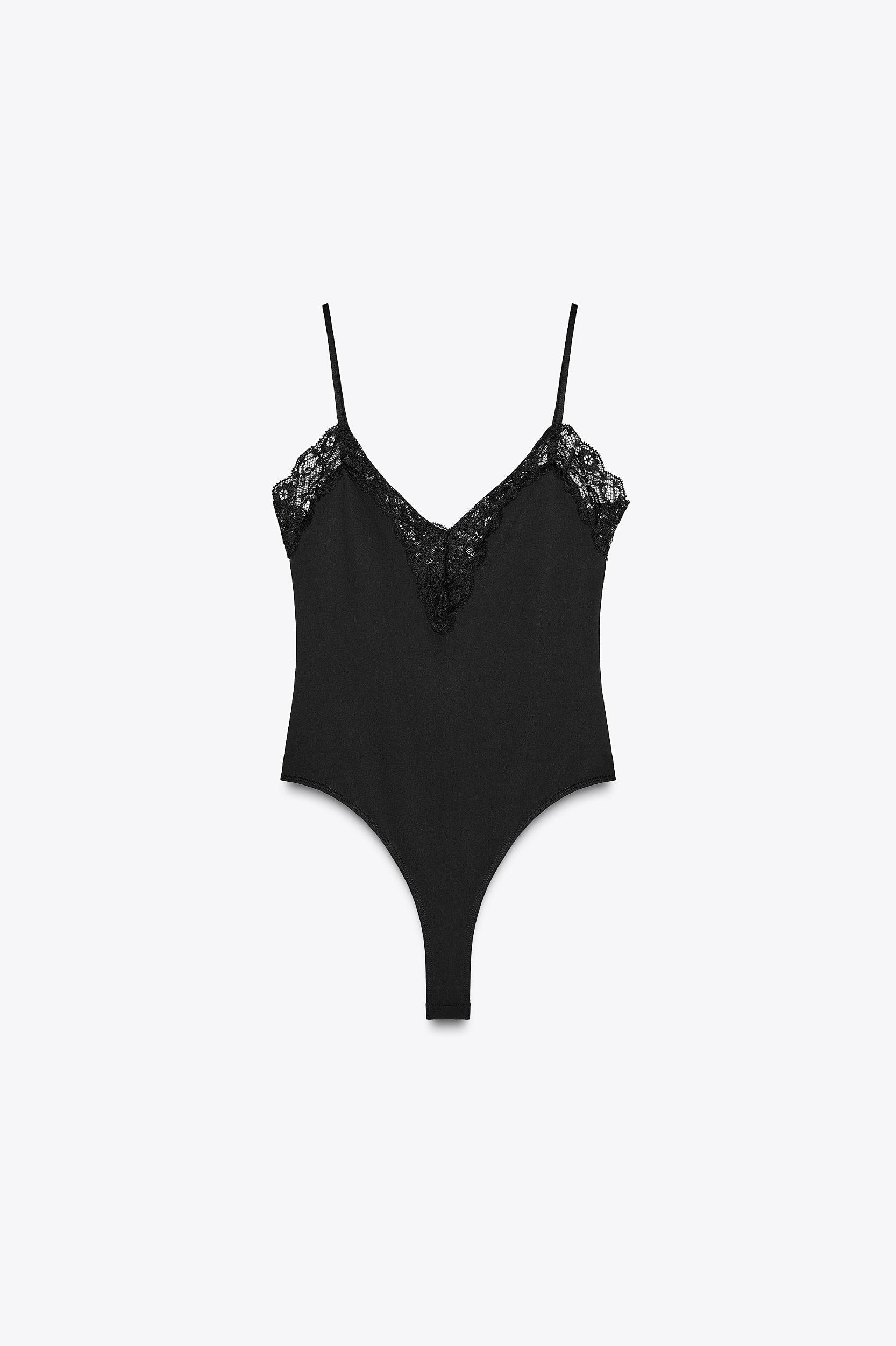 LINGERIE-STYLE BODYSUIT Product Image