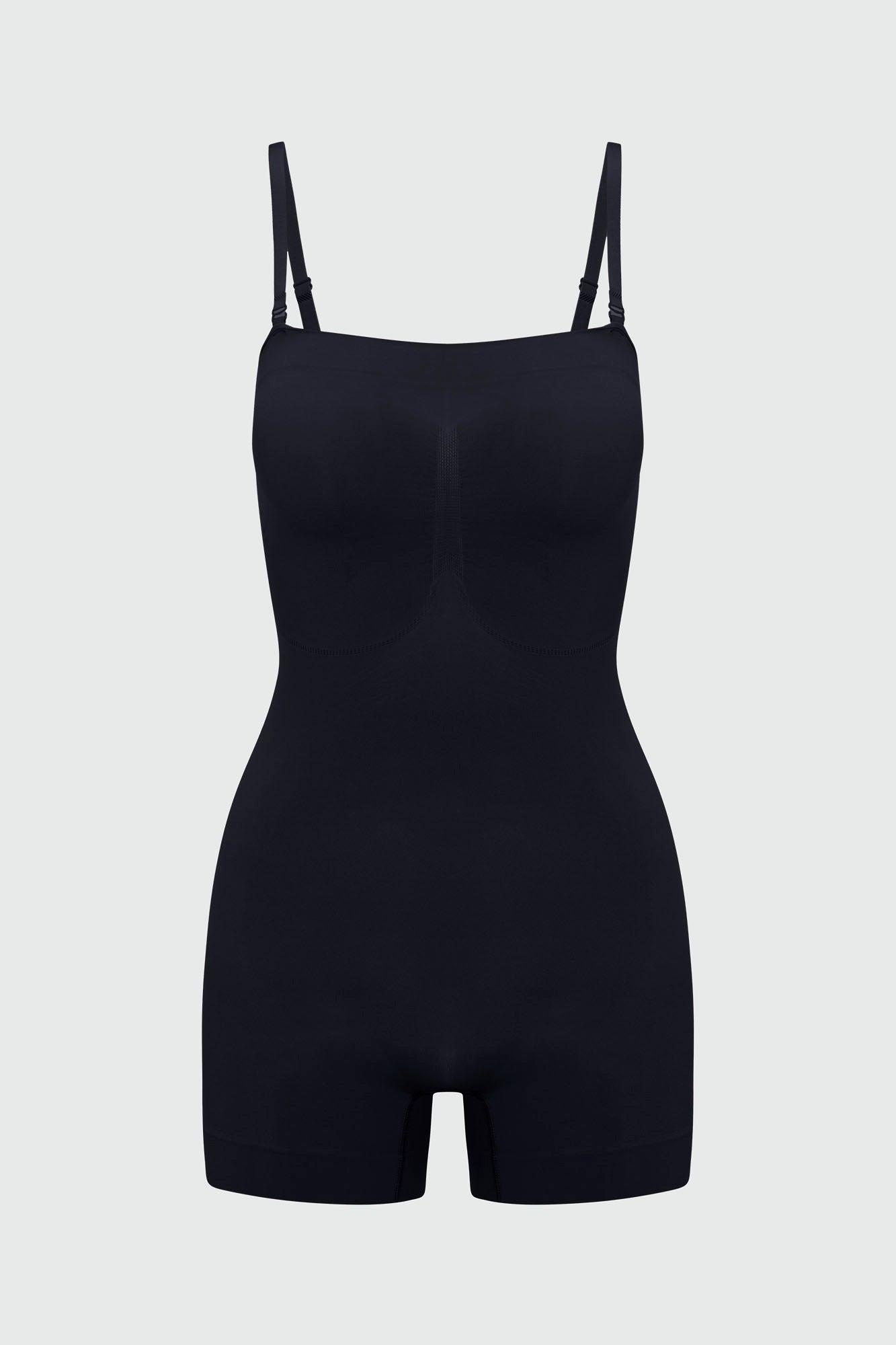 Nova Sculpt Seamless Strong Compression Strapless Shortie Bodysuit - Coco Female Product Image