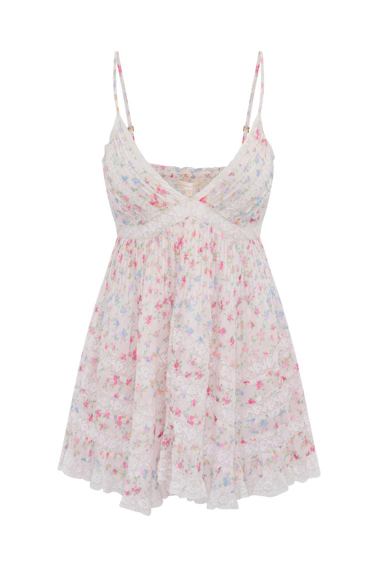 Alonna Cotton Floral Mini Dress Product Image