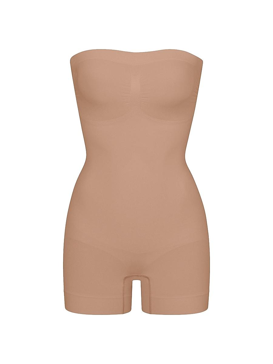 Womens Seamless Sculpt Strapless Shortie Bodysuit Product Image