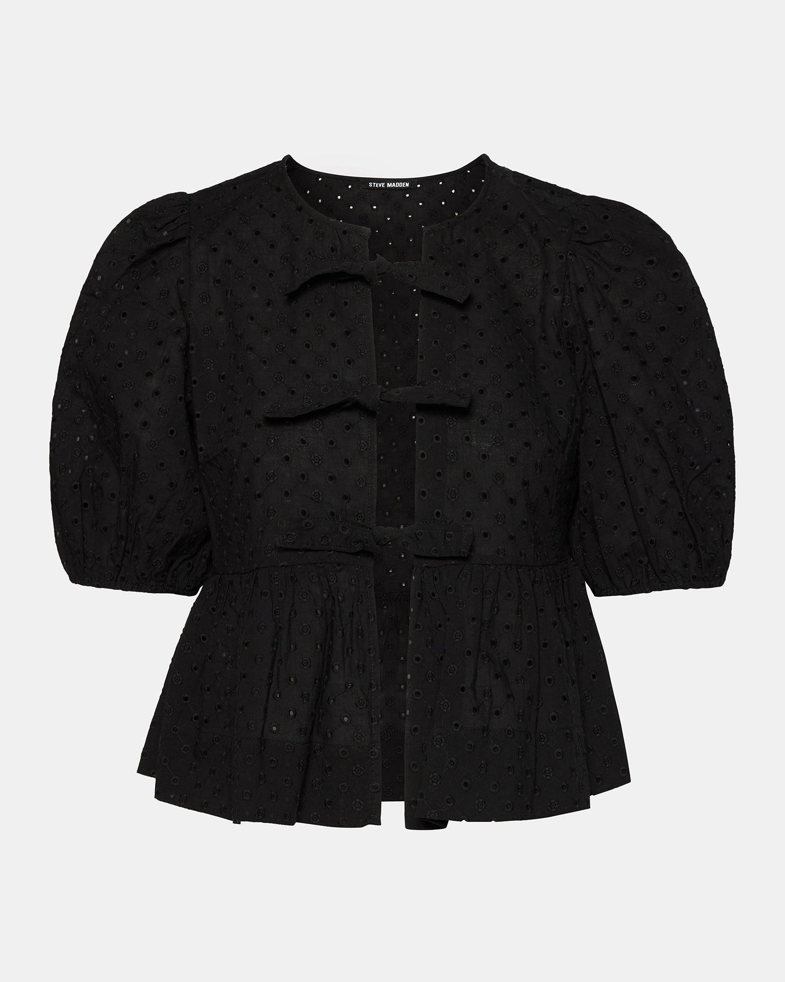 PAULA TOP BLACK Female Product Image