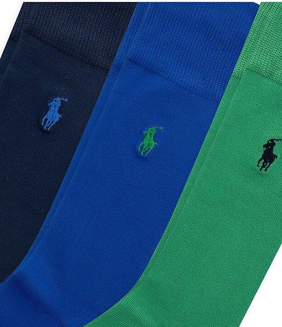 Polo Ralph Lauren Super Soft Dress Socks 3-Pack Product Image