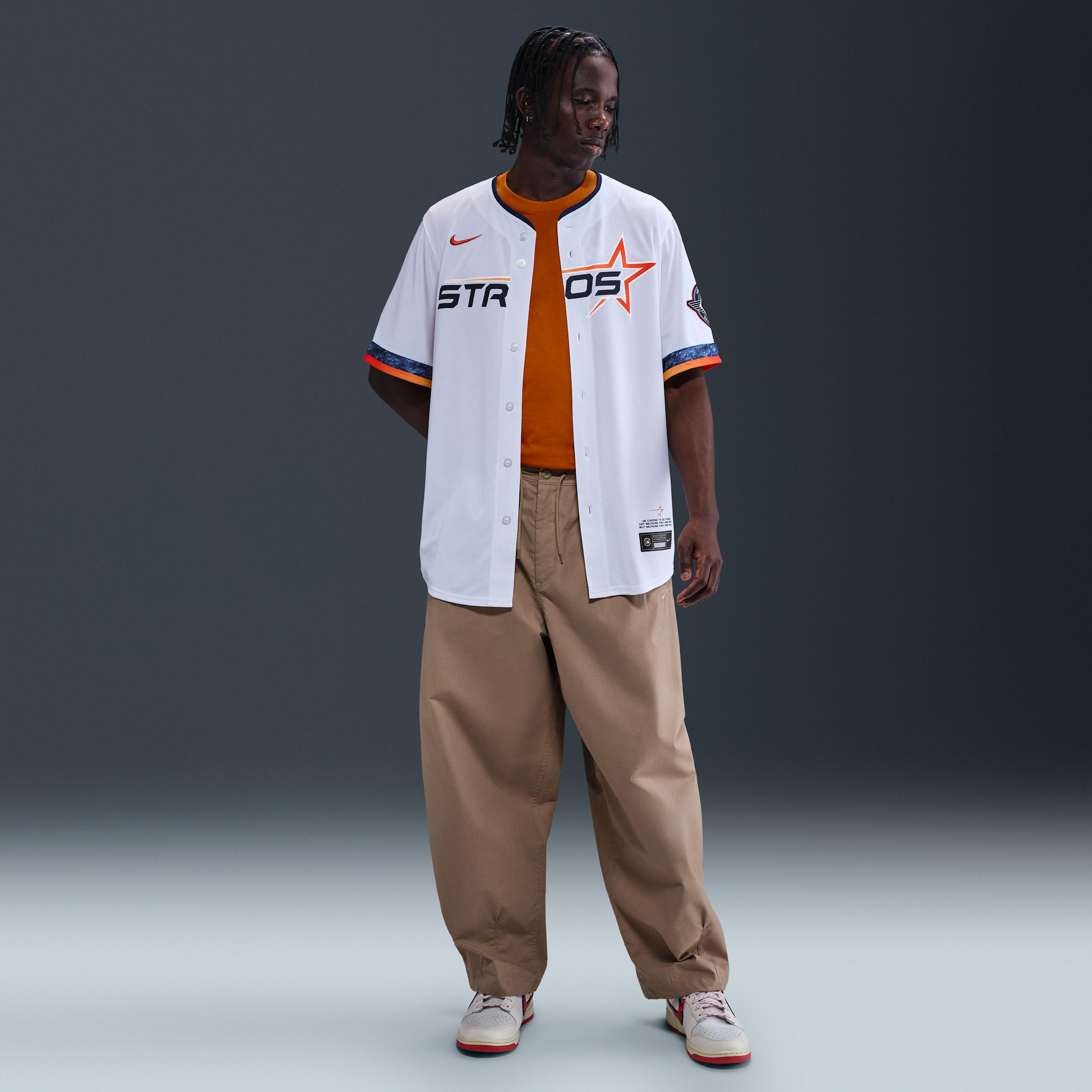 Houston Astros City Connect Mens Nike Mens Dri-FIT ADV MLB Limited Jersey | LM250D9JHUS-1U2 Product Image