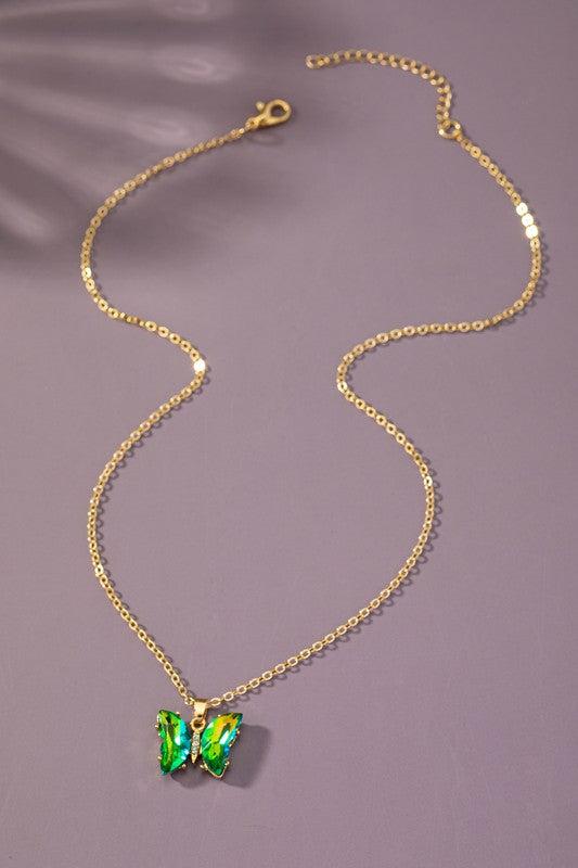 Butterfly Pendant Necklace Product Image