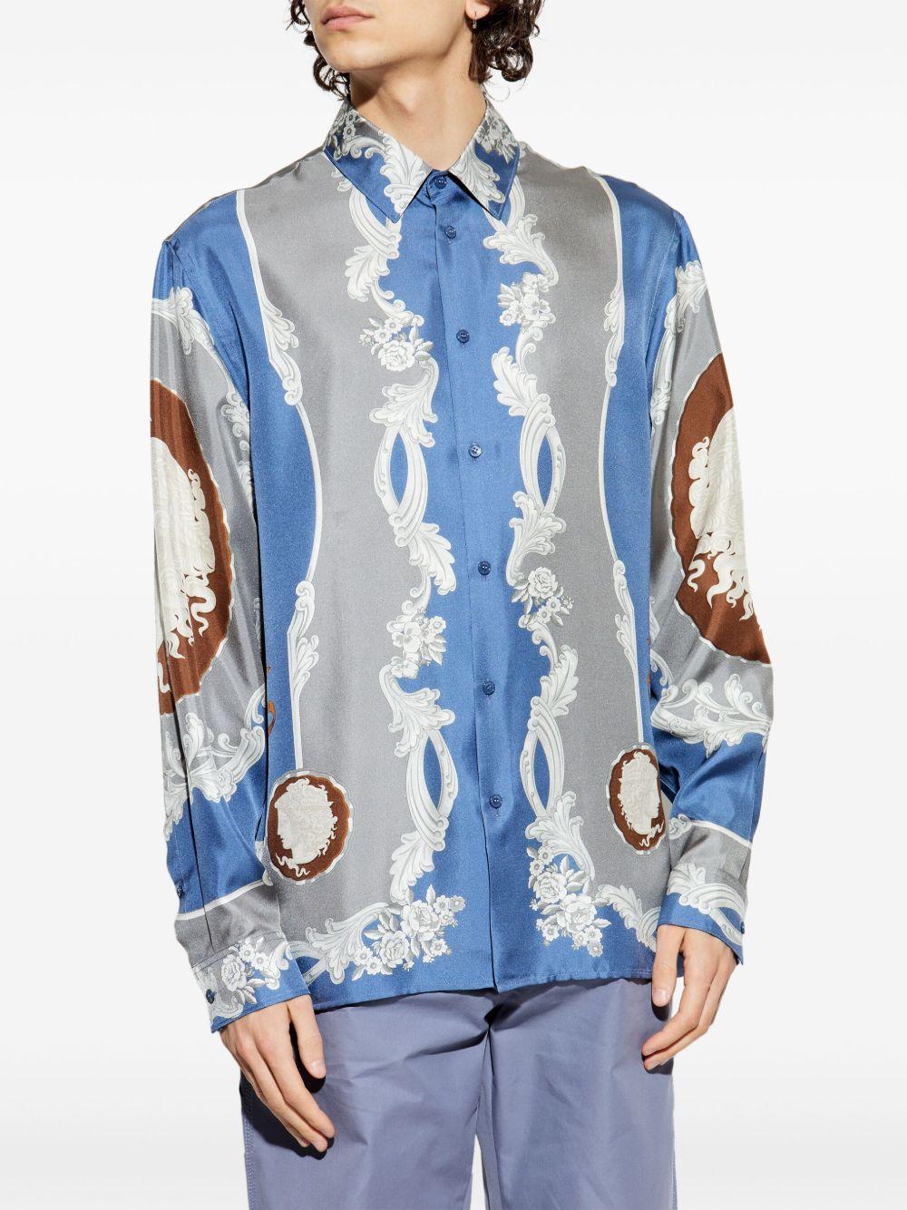 Medusa Cameo-print shirt Product Image