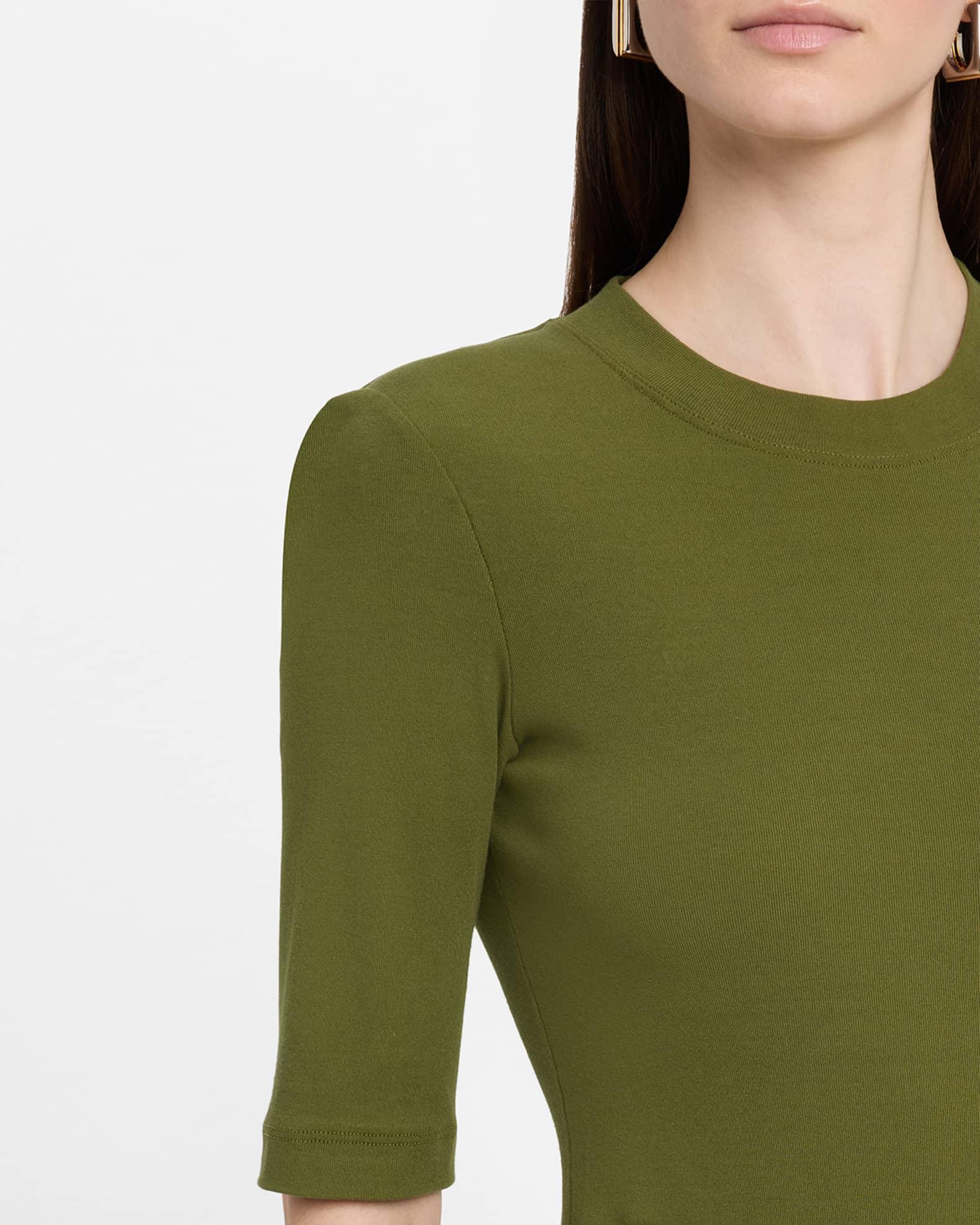 Short-Sleeve Combo T-Shirt Dress Product Image