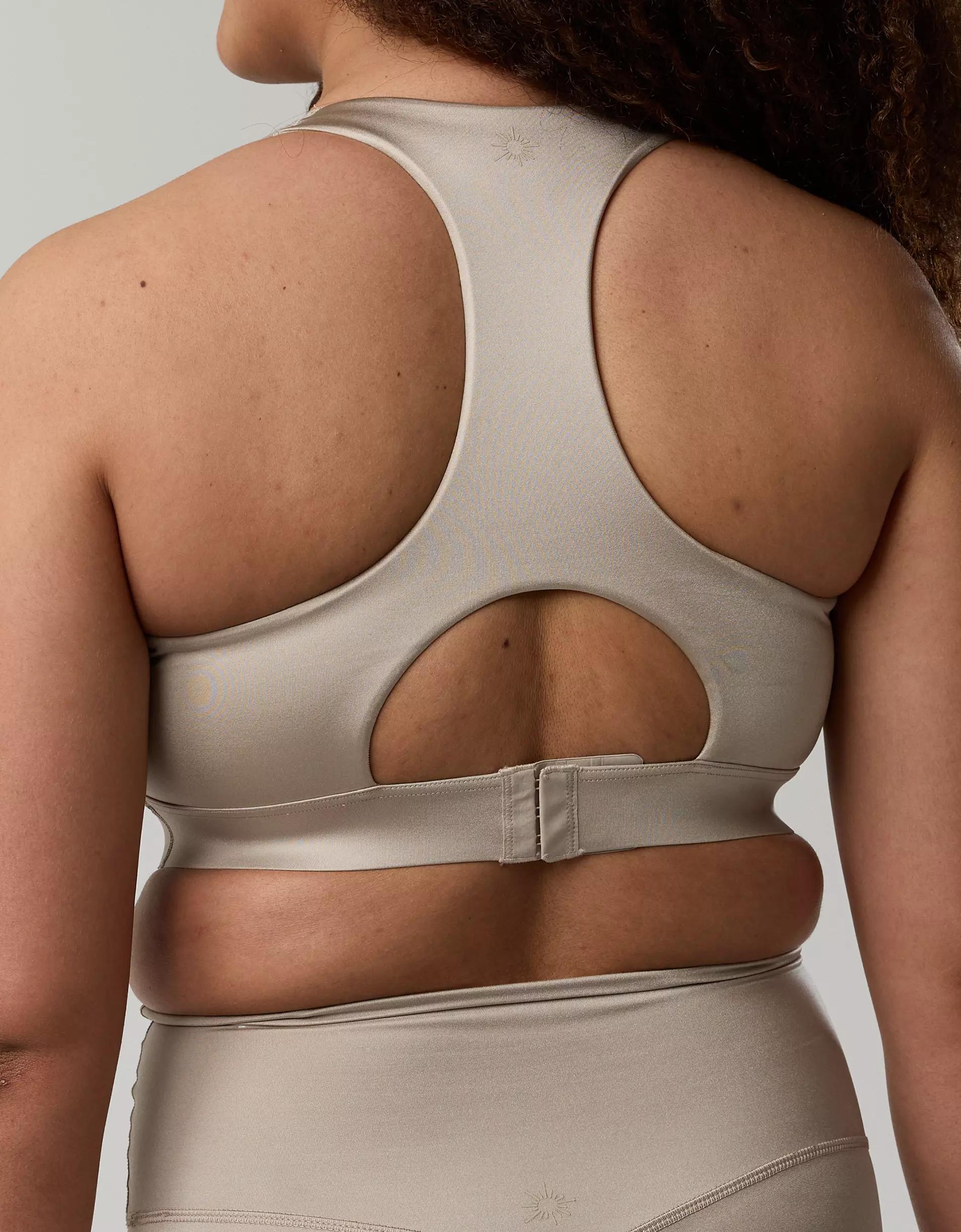 OFFLINE By Aerie Goals Gloss High Neck Sports Bra Product Image