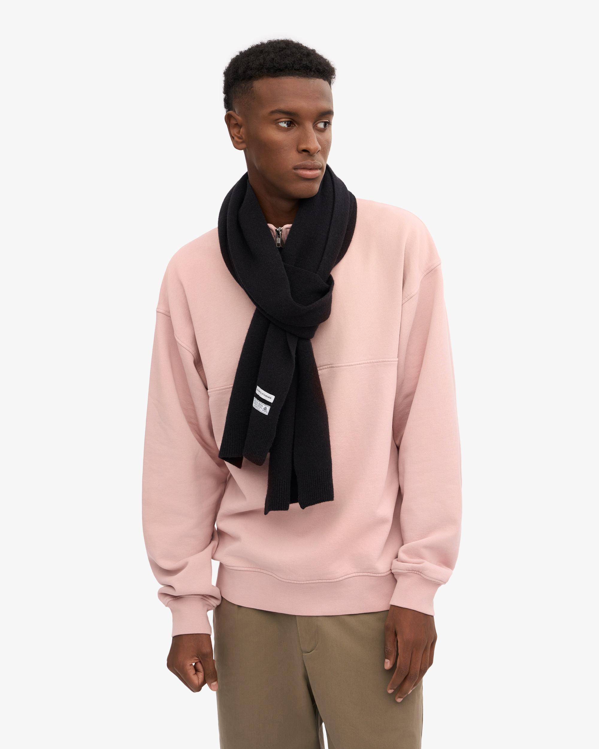 Merino Wool Scarf - Oxblood Red Product Image