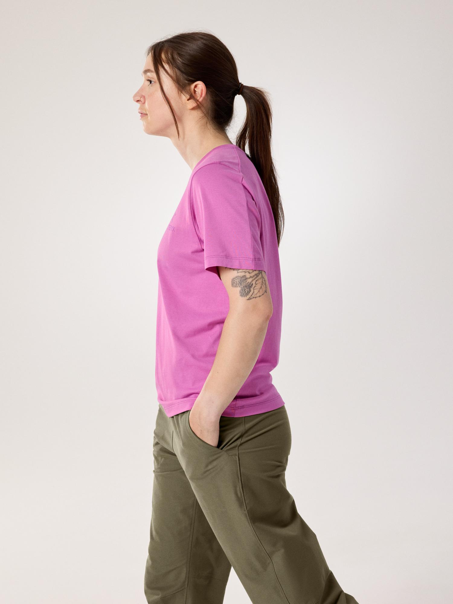 Kragg SL Cotton Emblem Crew Shirt SS Women's Product Image