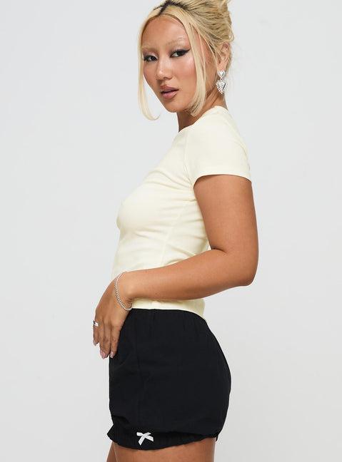 Marseille Manners Graphic Top Cream Product Image