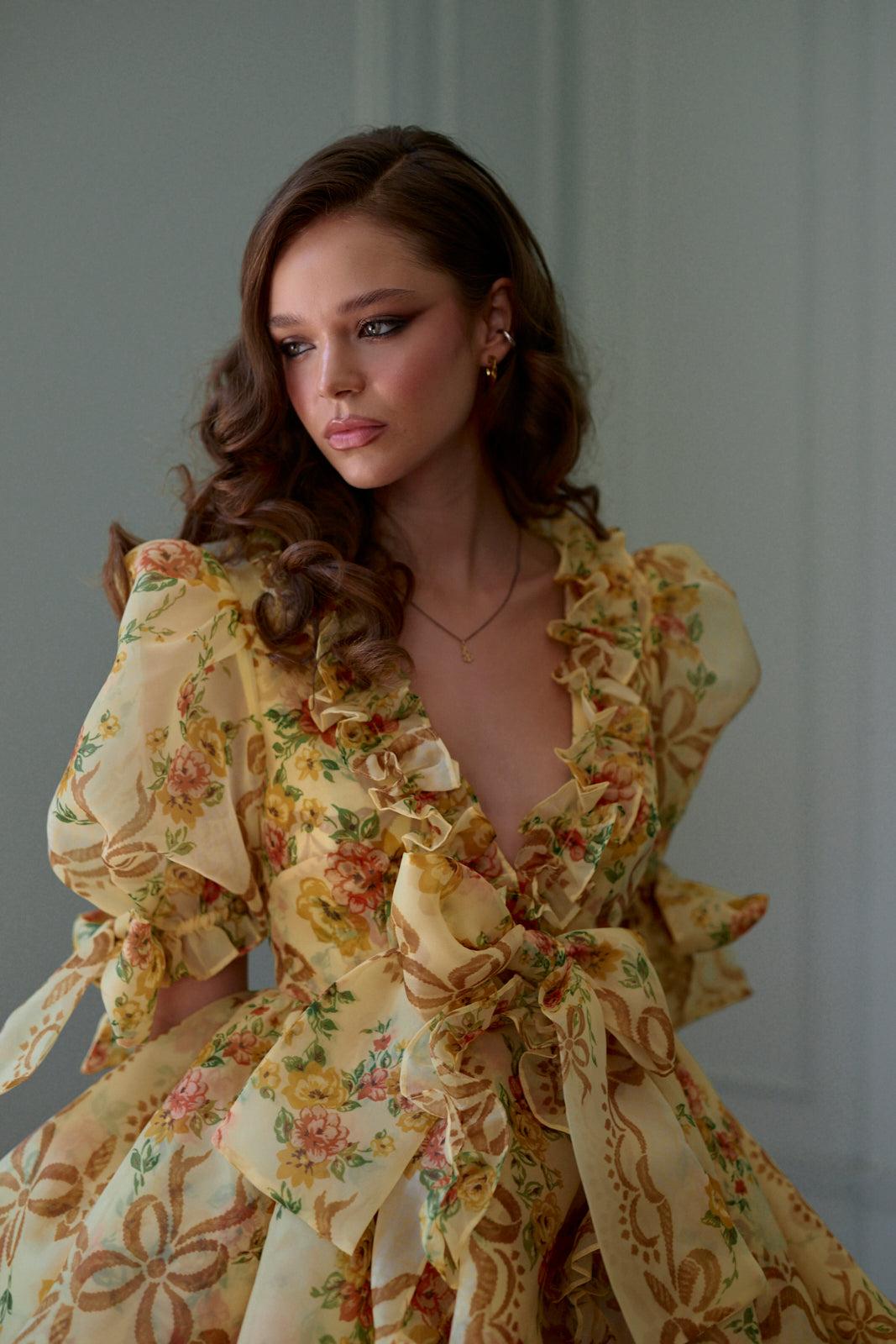 The Creme Brulee Marie Dress Product Image