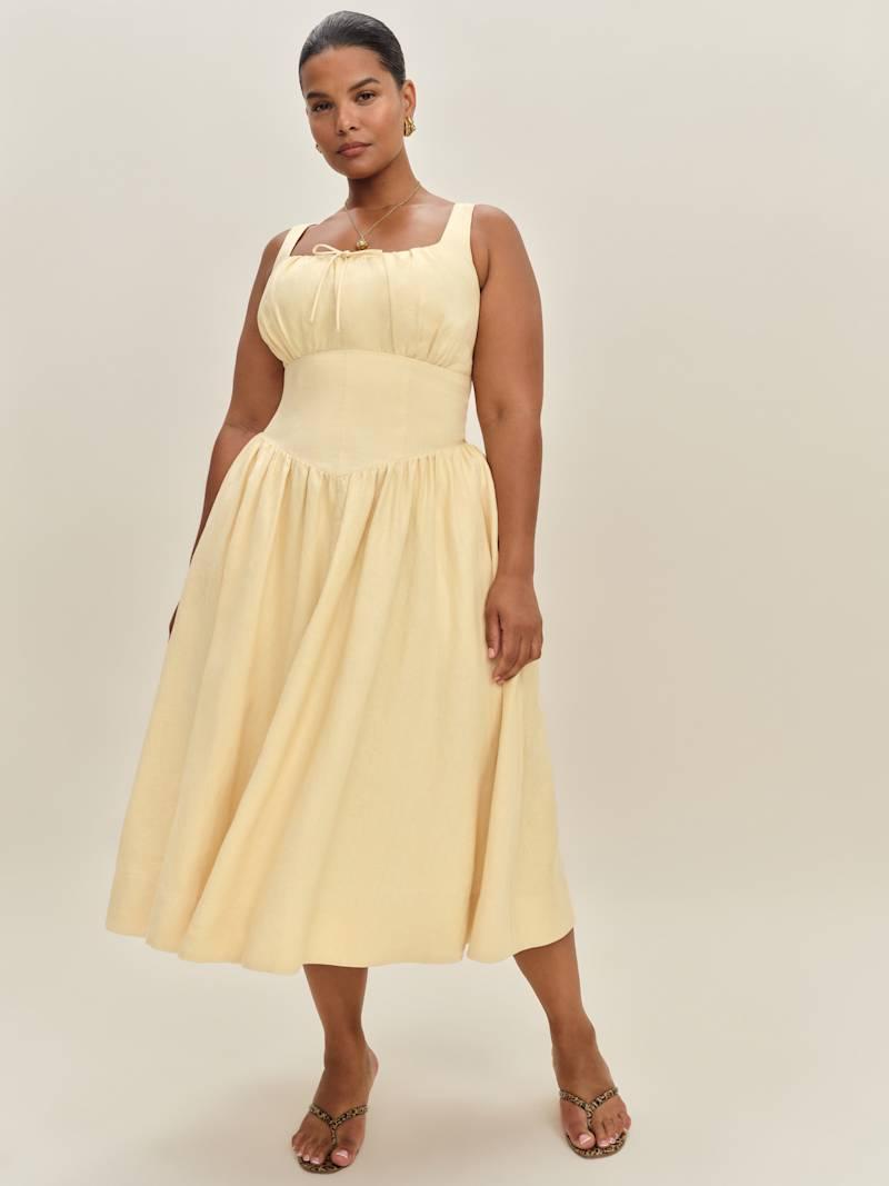 Balia Linen Dress Es Product Image