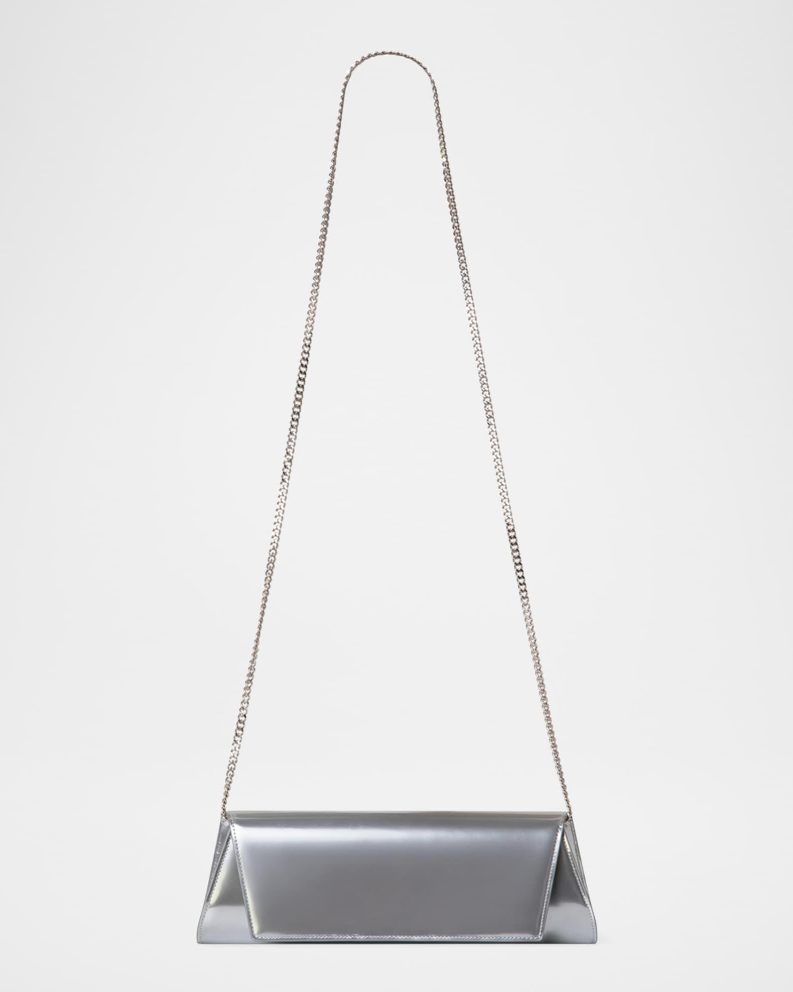 Anouk Small Metallic Leather Clutch Bag Product Image