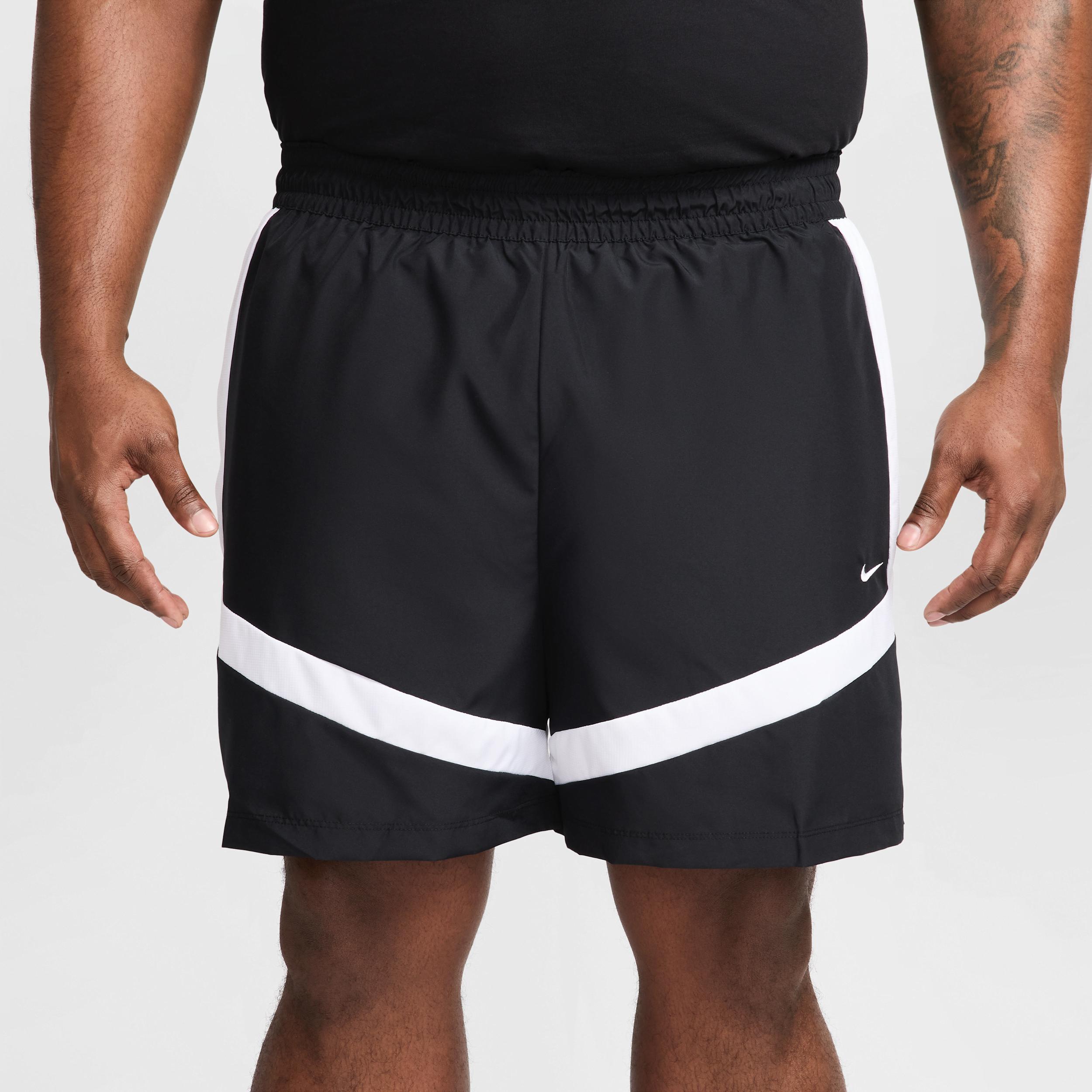 Nike Mens Icon 6 Woven Basketball Shorts | HJ6351-010 Product Image