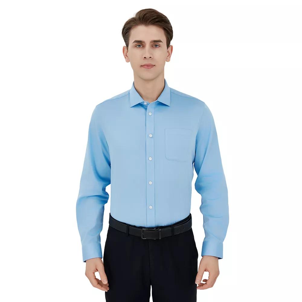 Men's Savile Row Classic Fit Sateen Dress Shirt,  Product Image