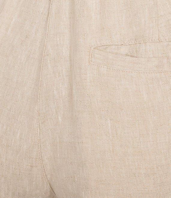 Faherty Sun Strider Linen Wide Leg Pants Product Image
