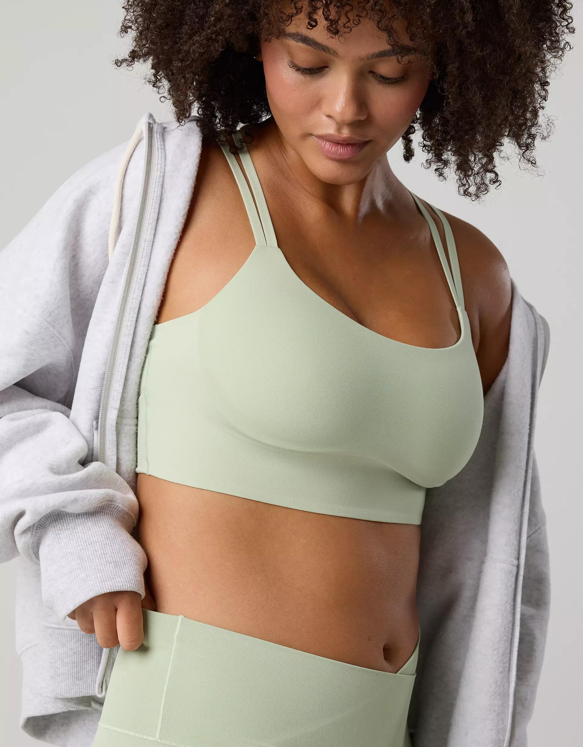 OFFLINE By Aerie Real Me Hold Up! Layered Sports Bra Product Image