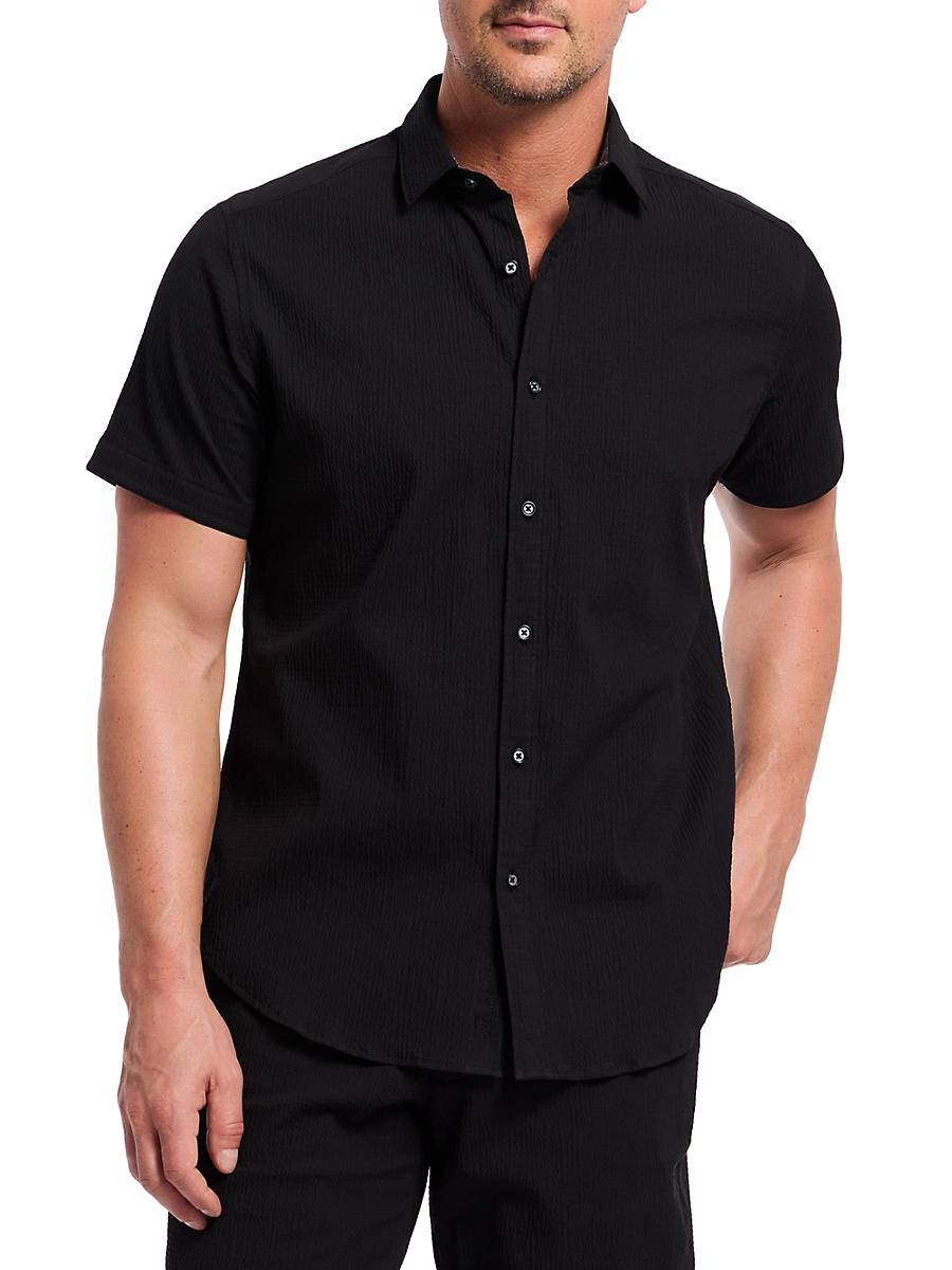 Mens Thresher Stretch Cotton Woven Shirt Product Image