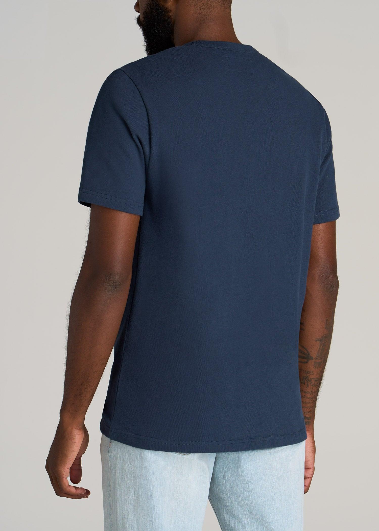 LJ&S Heavyweight RELAXED-FIT Tall Tee in White Male Product Image